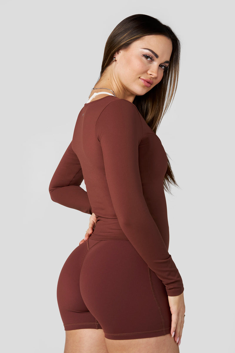 W4249 Sweetheart Neck Top