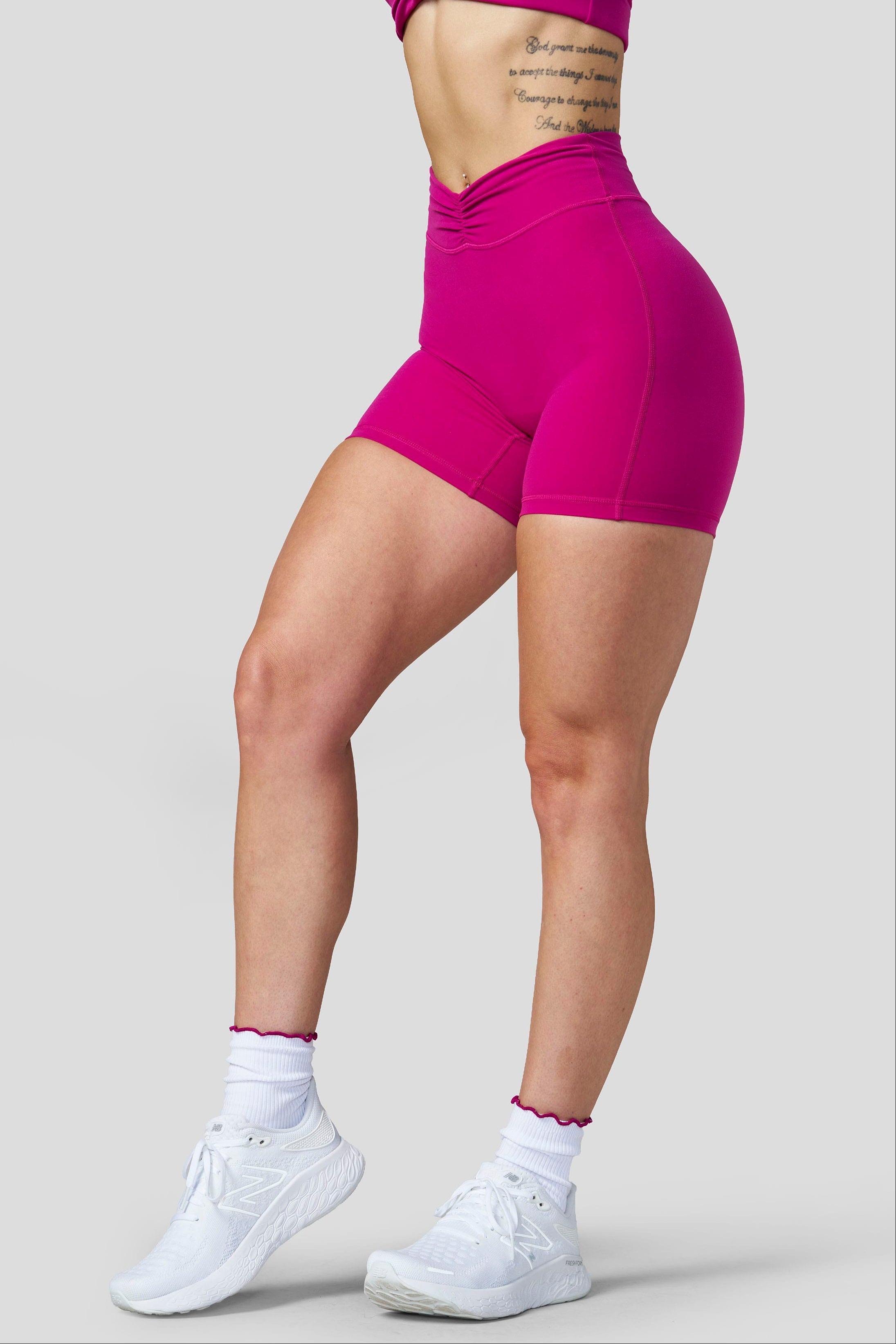 W1161 Buttersoft Scrunch Band Shorts - June 23