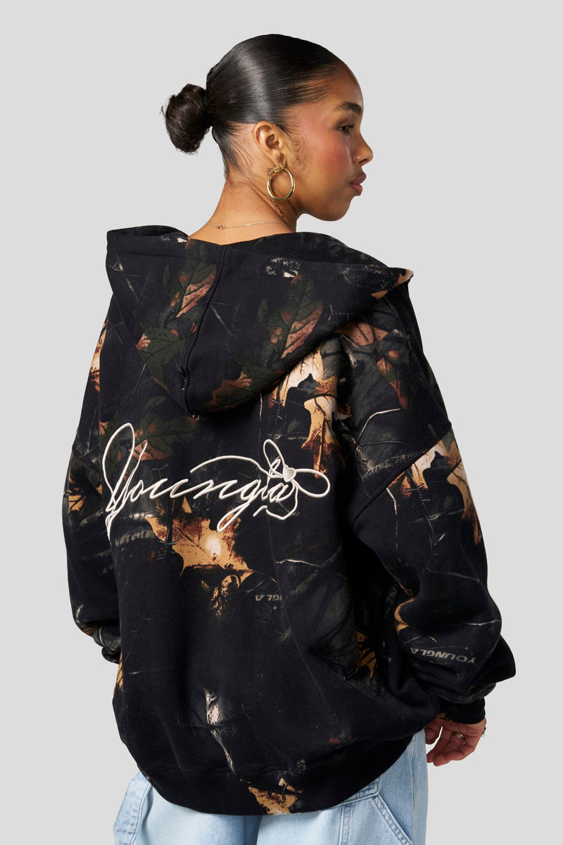 W533 Flashback Zip Hoodie