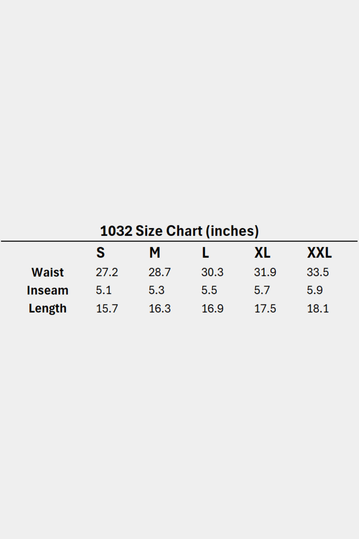 1032 - Prestige Shorts