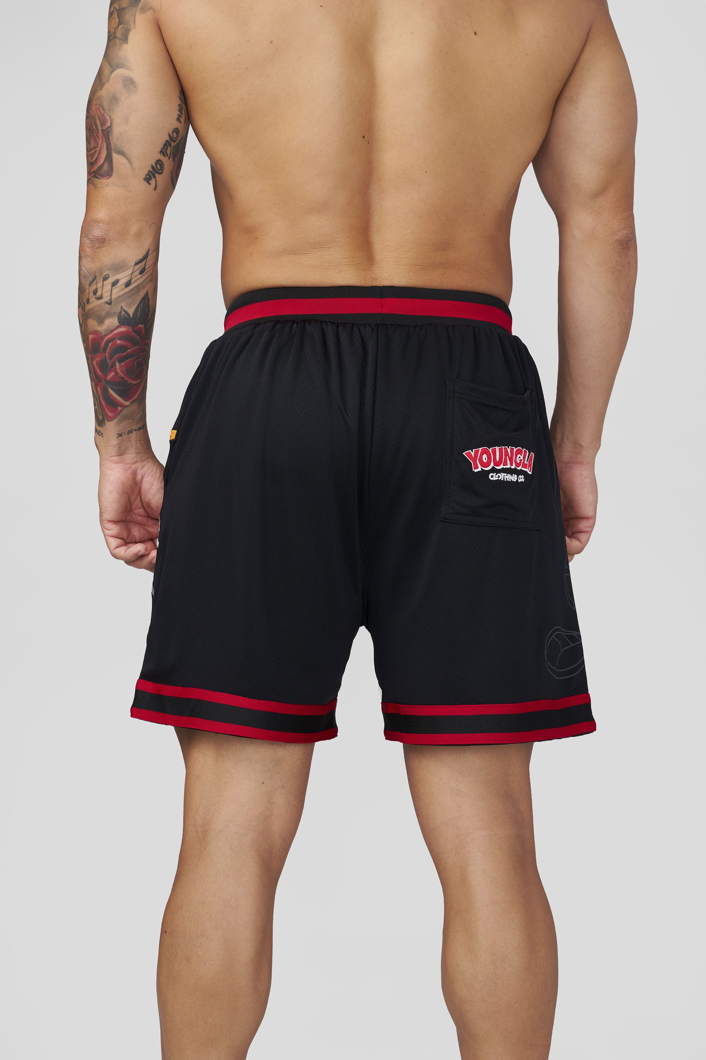 1071 - Looney Tunes Embroidered Patch Shorts - July 7th