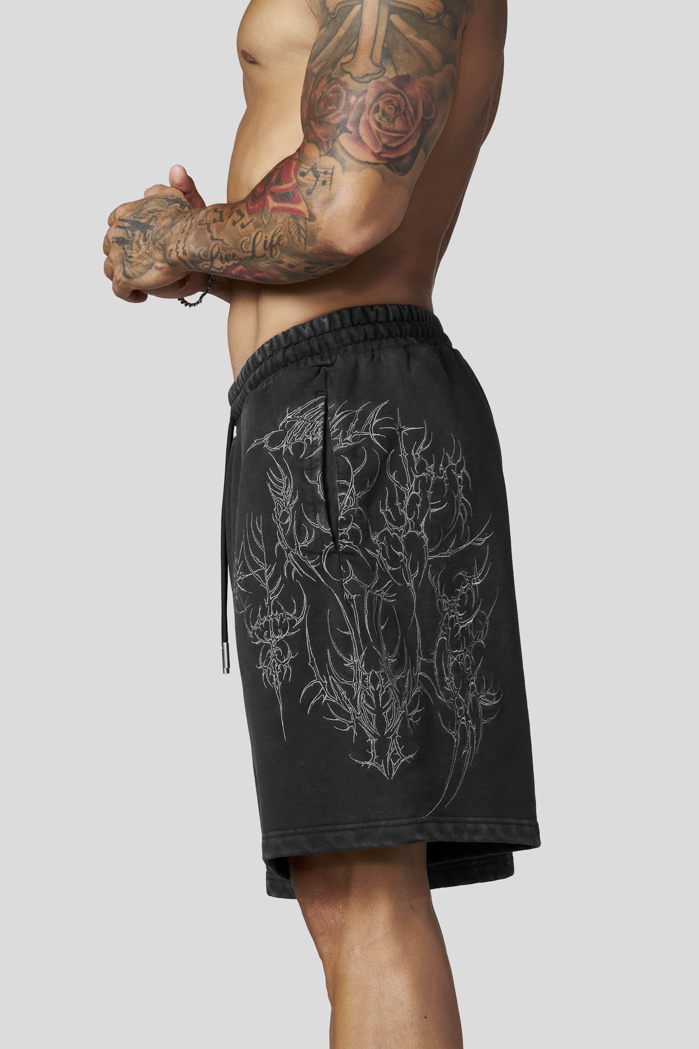1093 - Cyberpunk Fleece Shorts - August 27th
