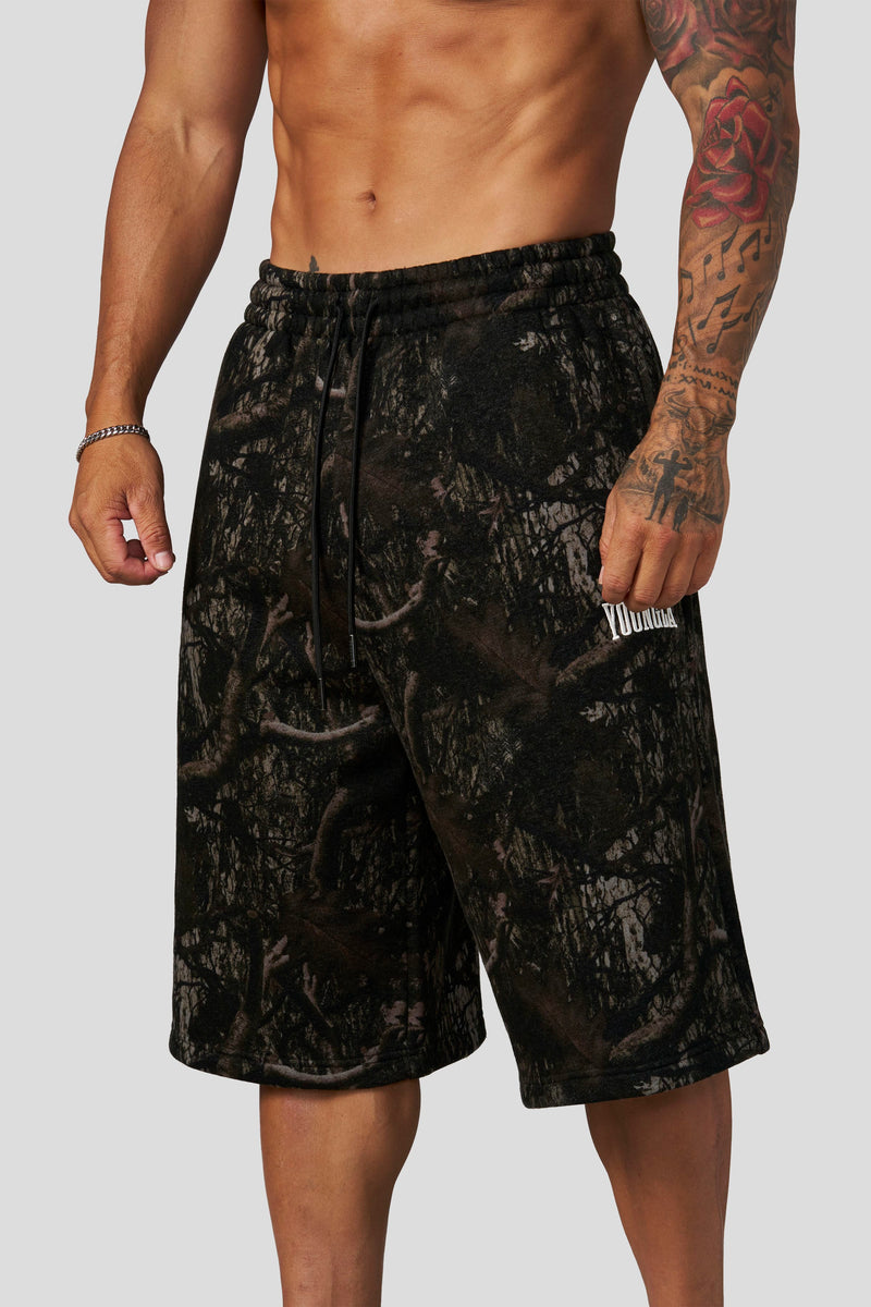1107 - Extra Long Baggy Shorts