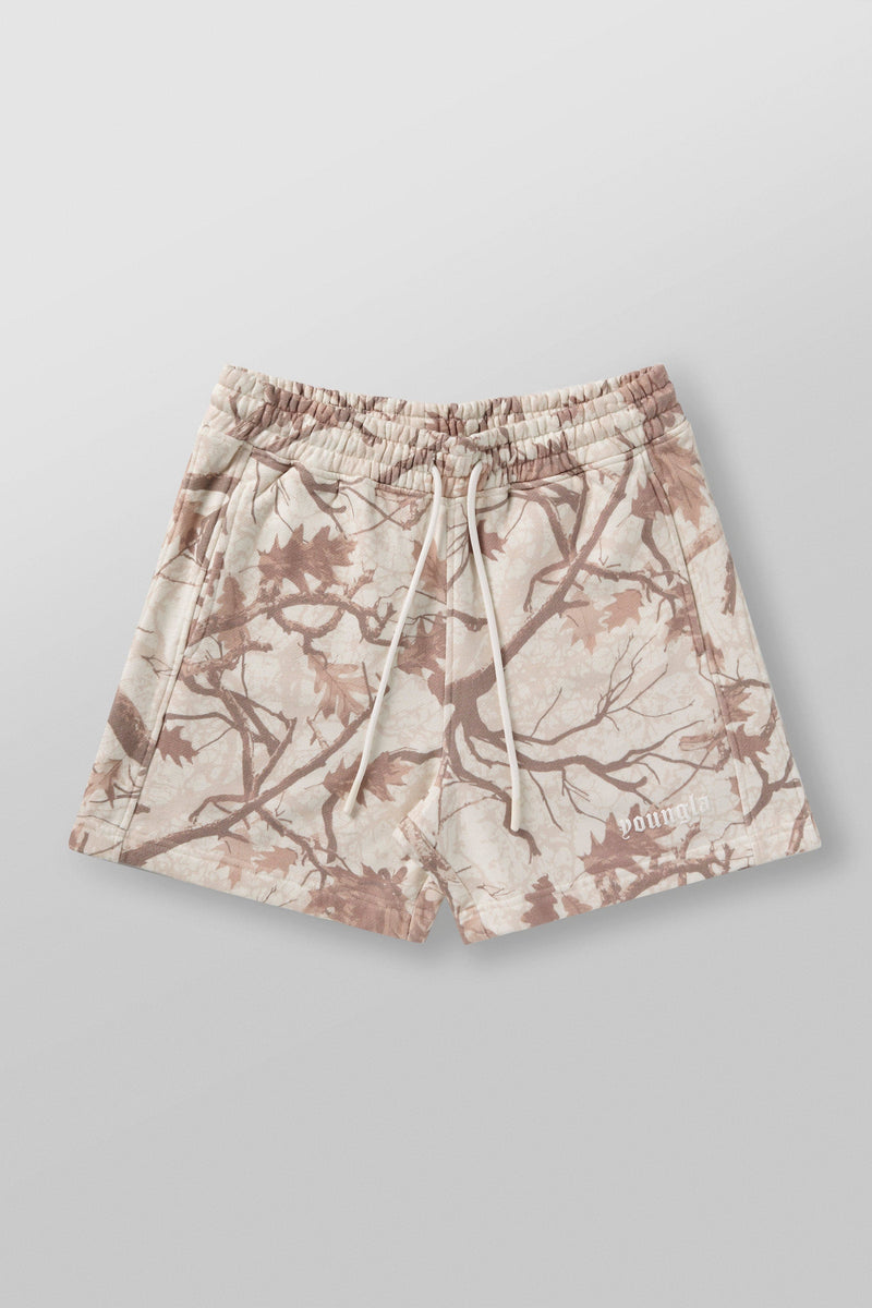1118 - Tree Camo Cotton Shorts