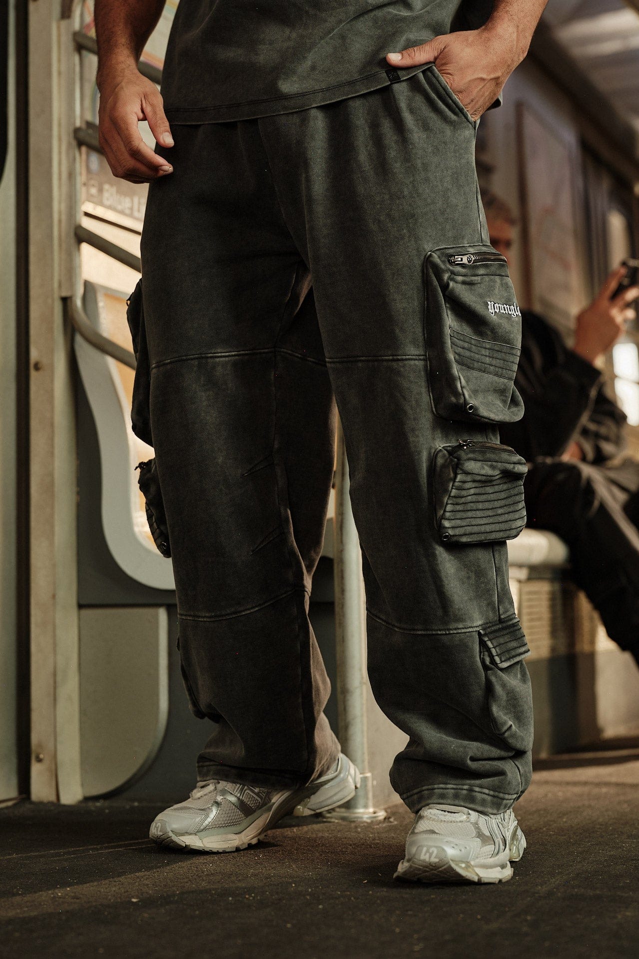 2027 - Stacked Cargo Sweats