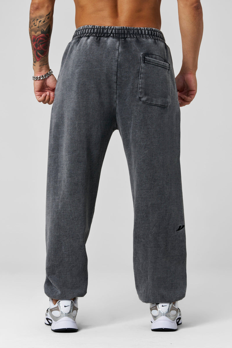 2069 - Elevated Essentials - Baggy Joggers for Men's - styling with hoodies, crews, or tees in Grey Wash