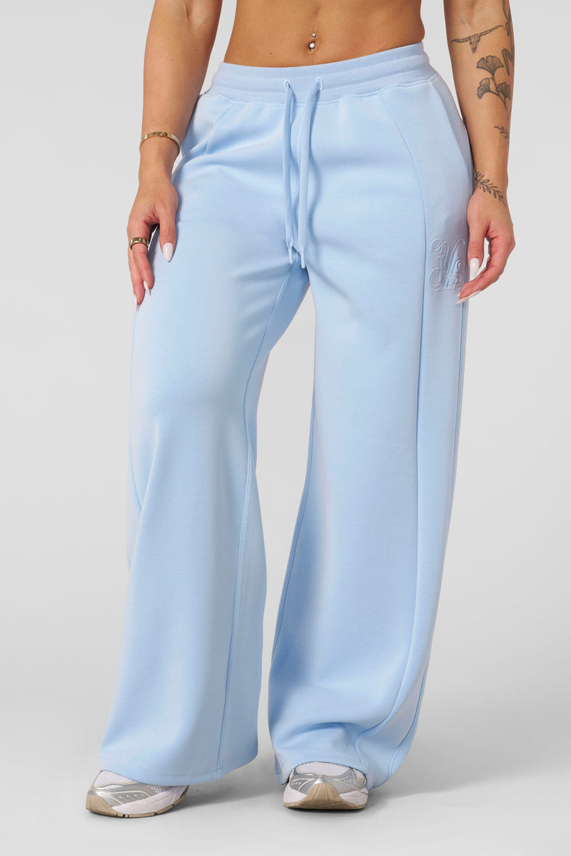 W287 - Cloud Joggers for women Lightweight and breathable for all-season wear in color Blue.