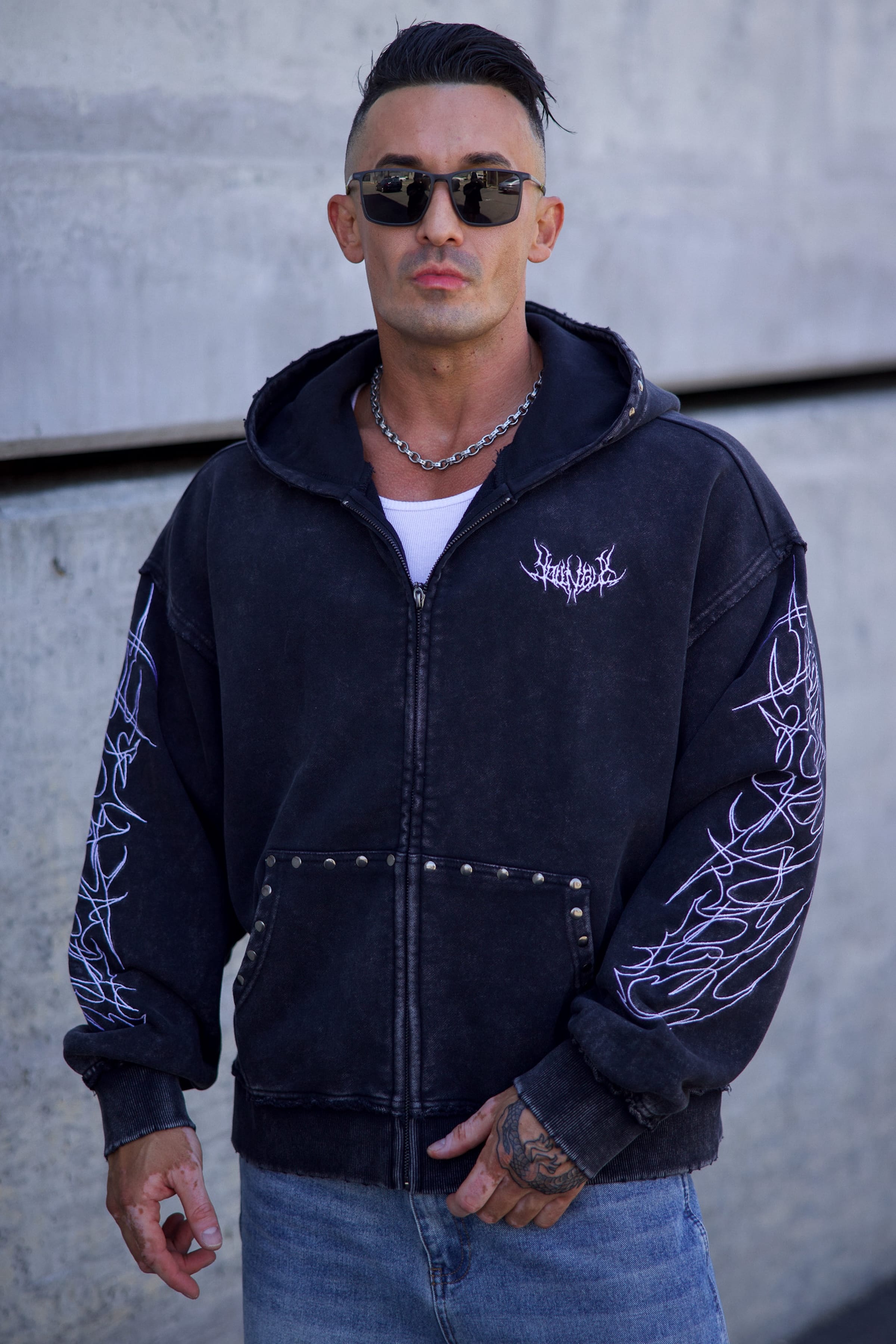 5232 - Tribal Stud Zip-Ups - July 7th