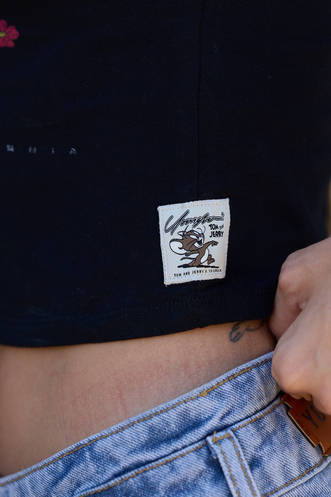 W405 Tom & Jerry Baby Tee