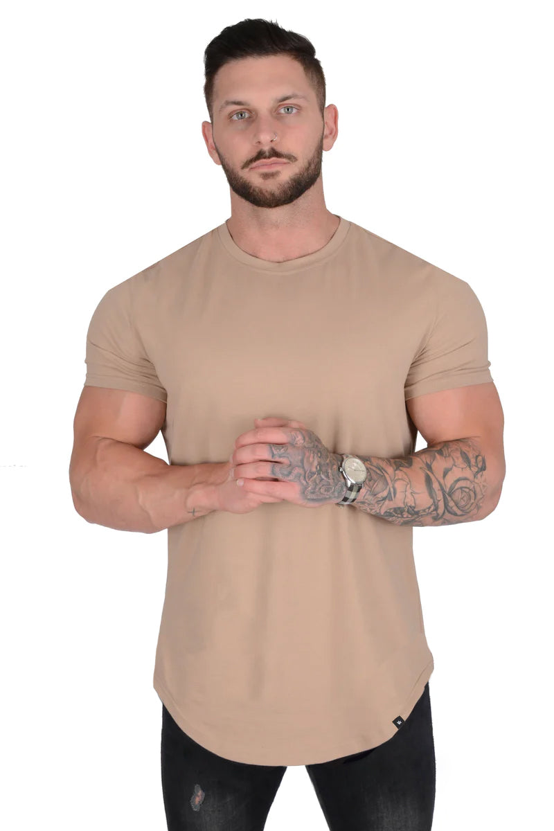 402 Perfect Tee - Scallop Bottoms