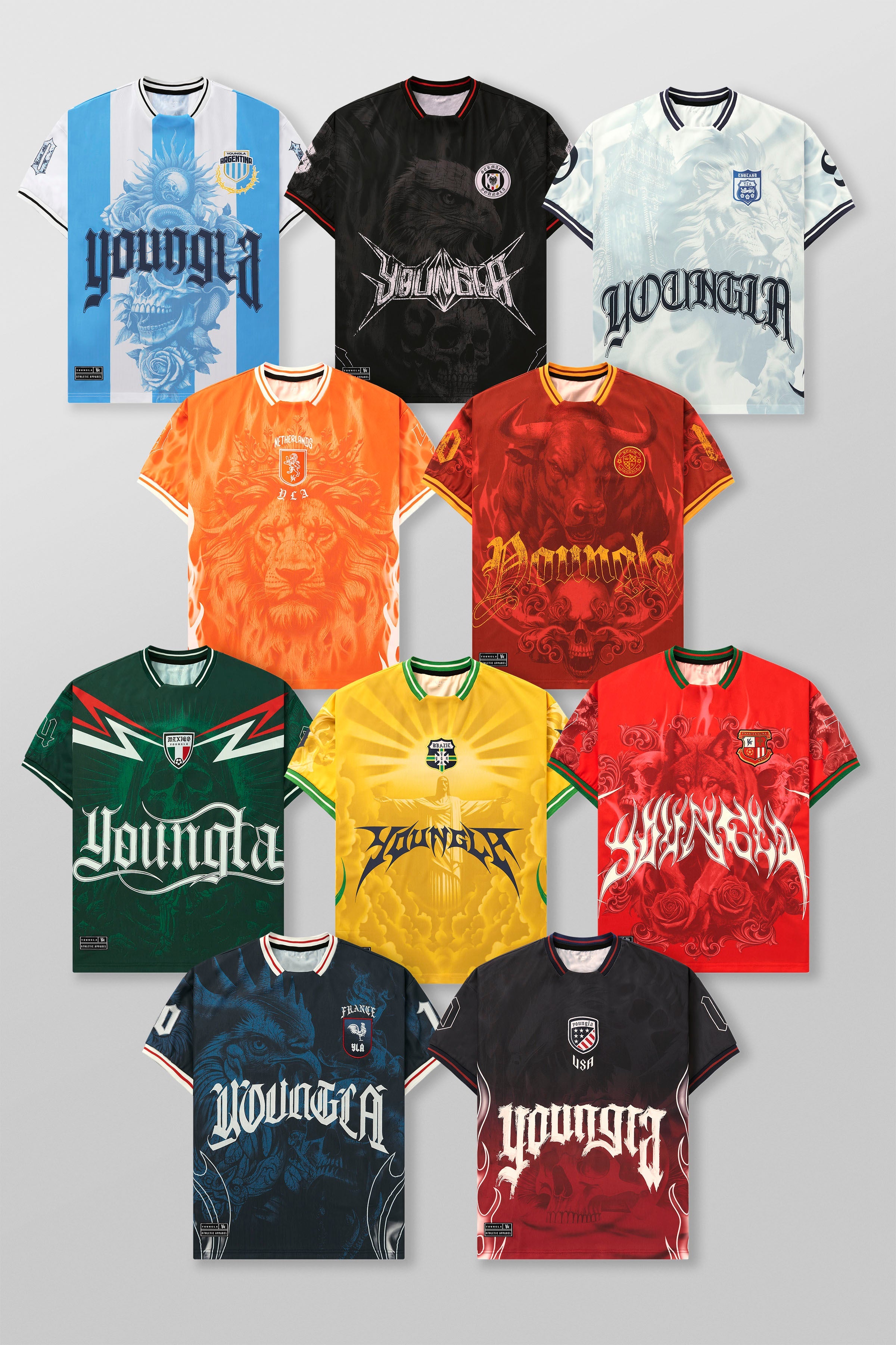 4215 - International Football Jerseys
