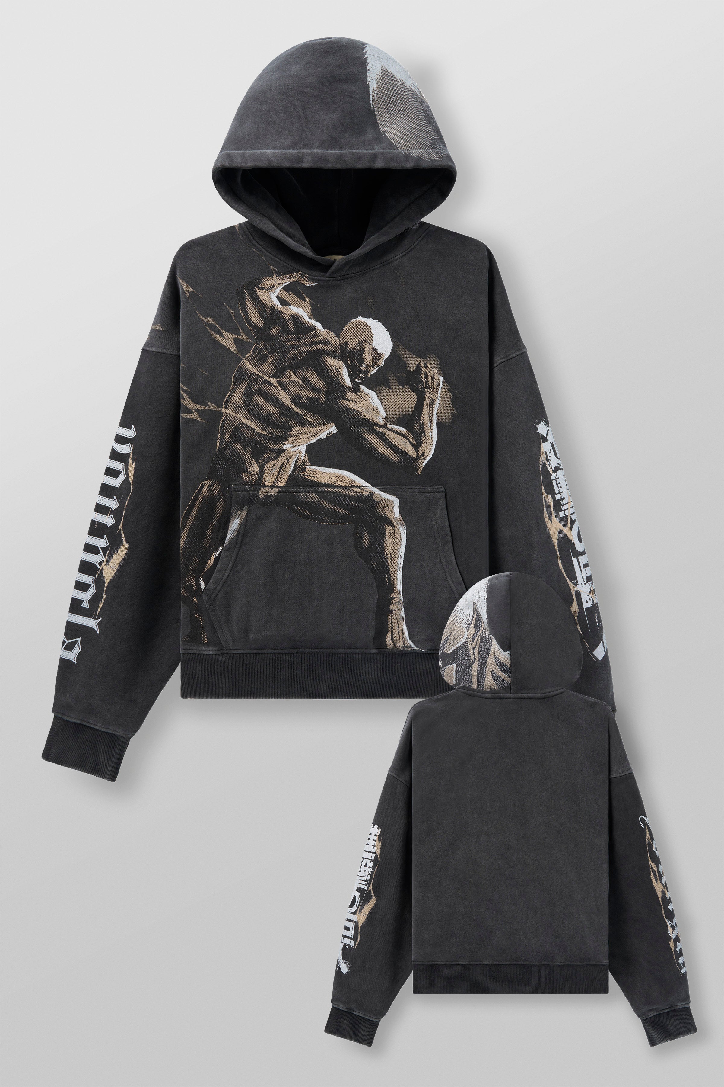 5129 - AOT© x YLA Pullover Hoodies
