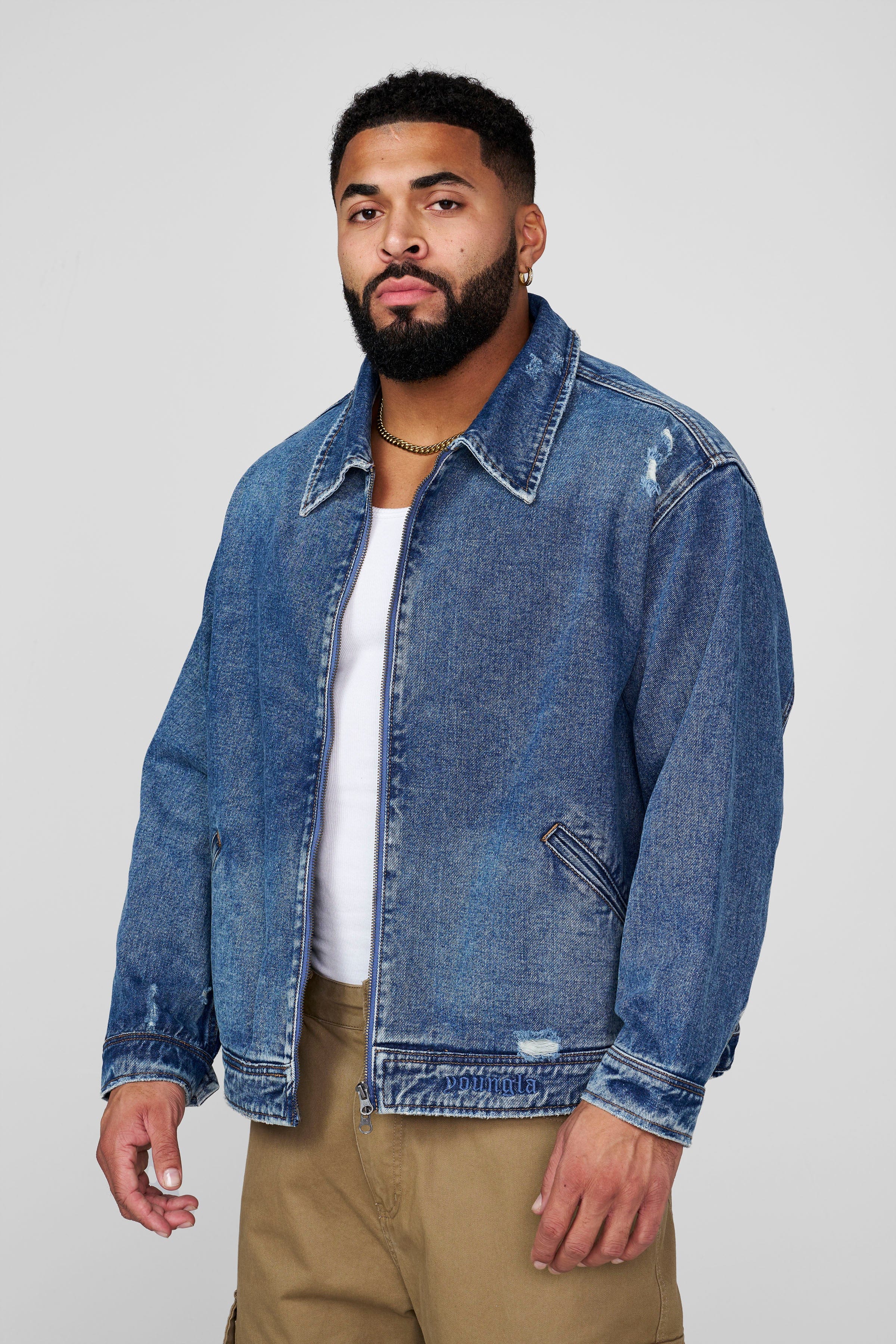 5185 - Rider Jean Jacket