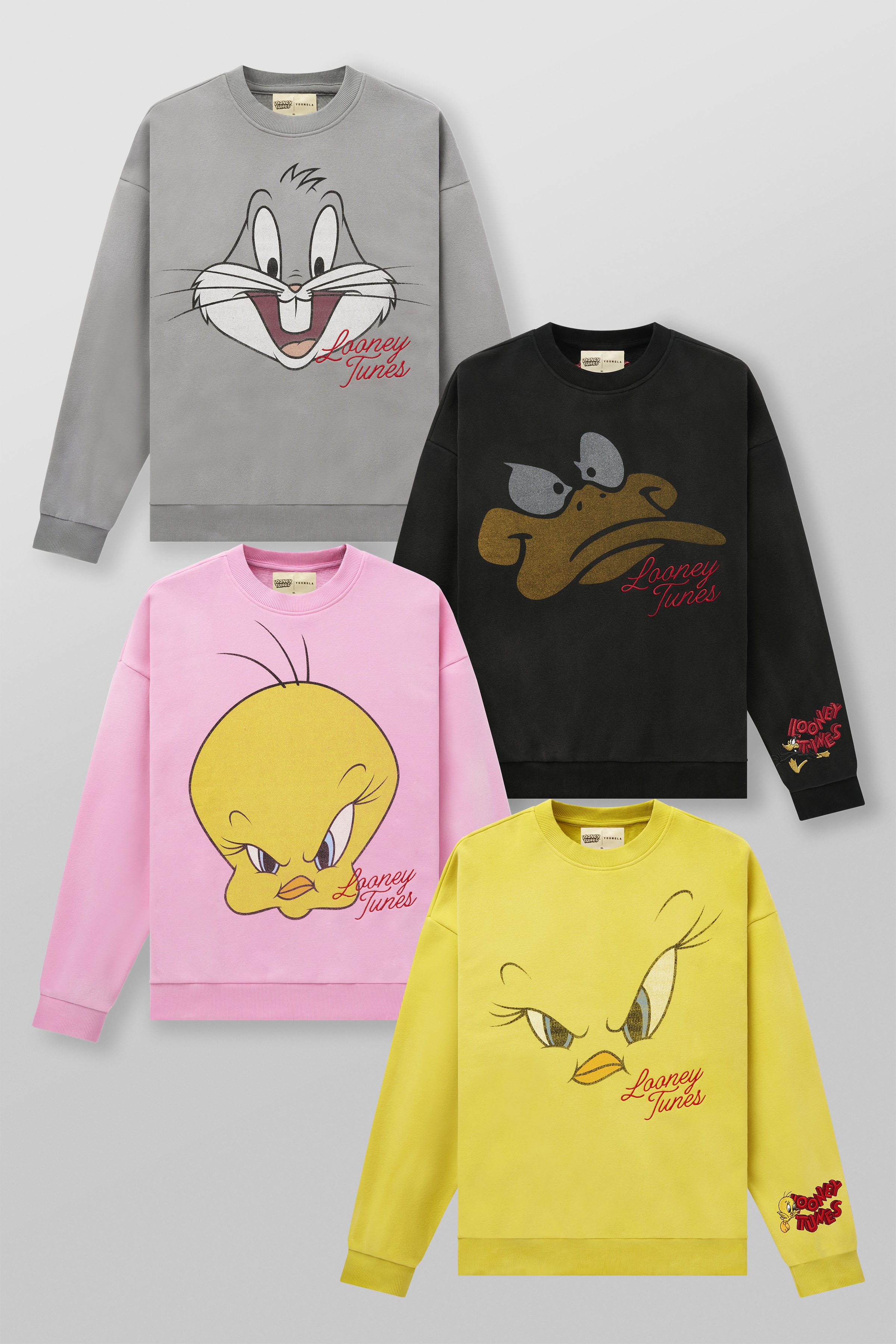 5255 - Looney Tunes Face Crewnecks - July 7th