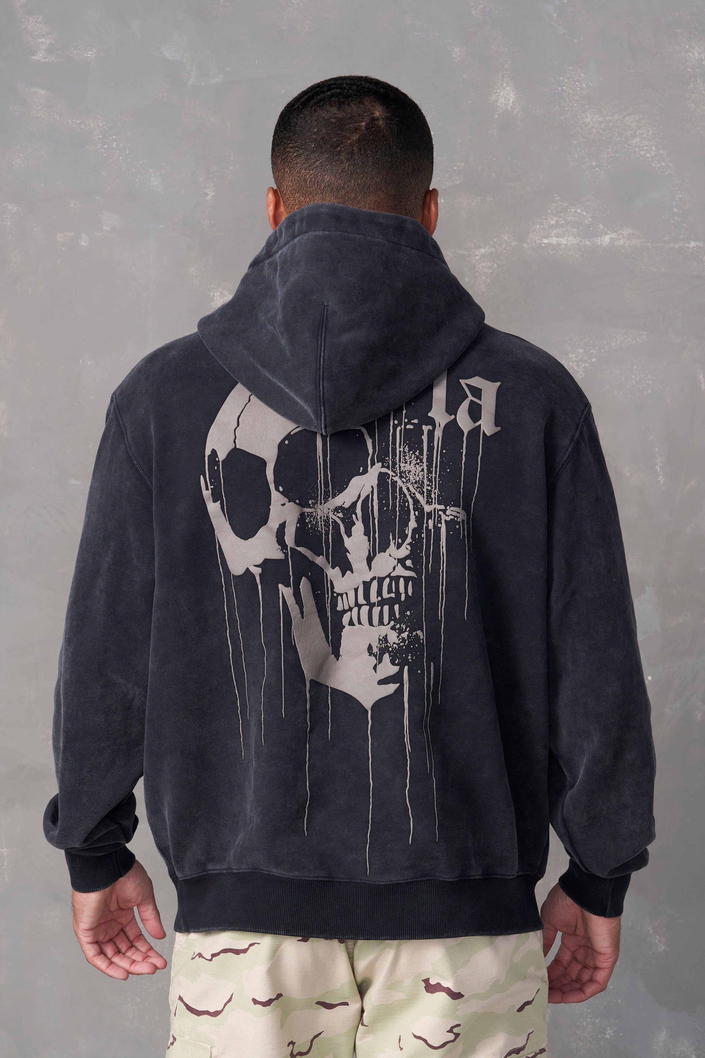 Skull Hoodie high quality