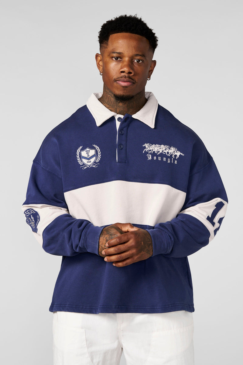 8045 - Polo Club Oversized Longsleeves