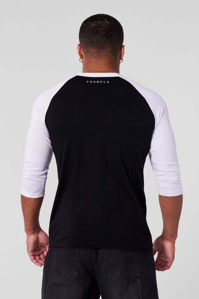 8072 - Superman 3/4 Raglan Shirts