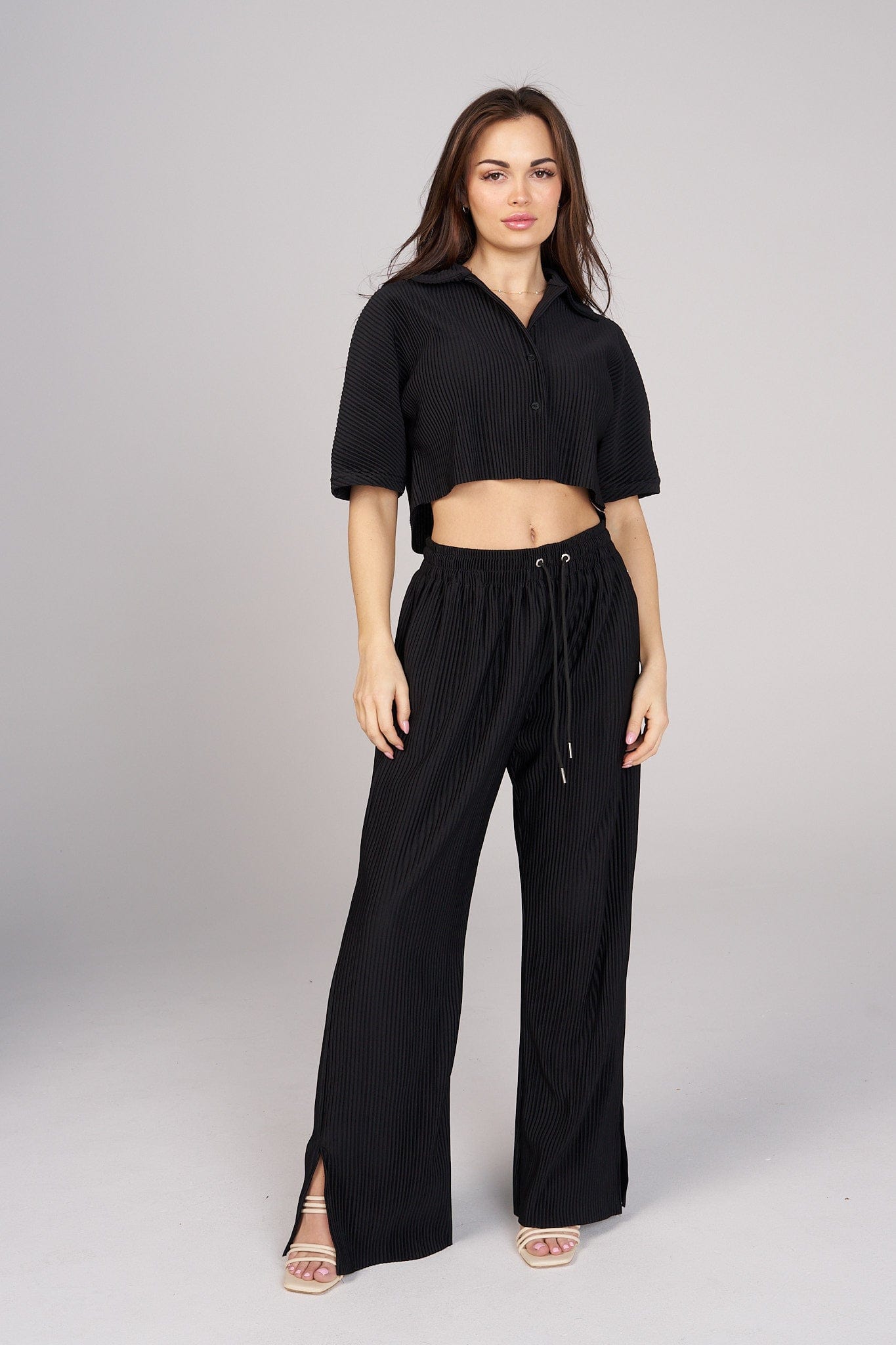 W444 Aria Pleated Top