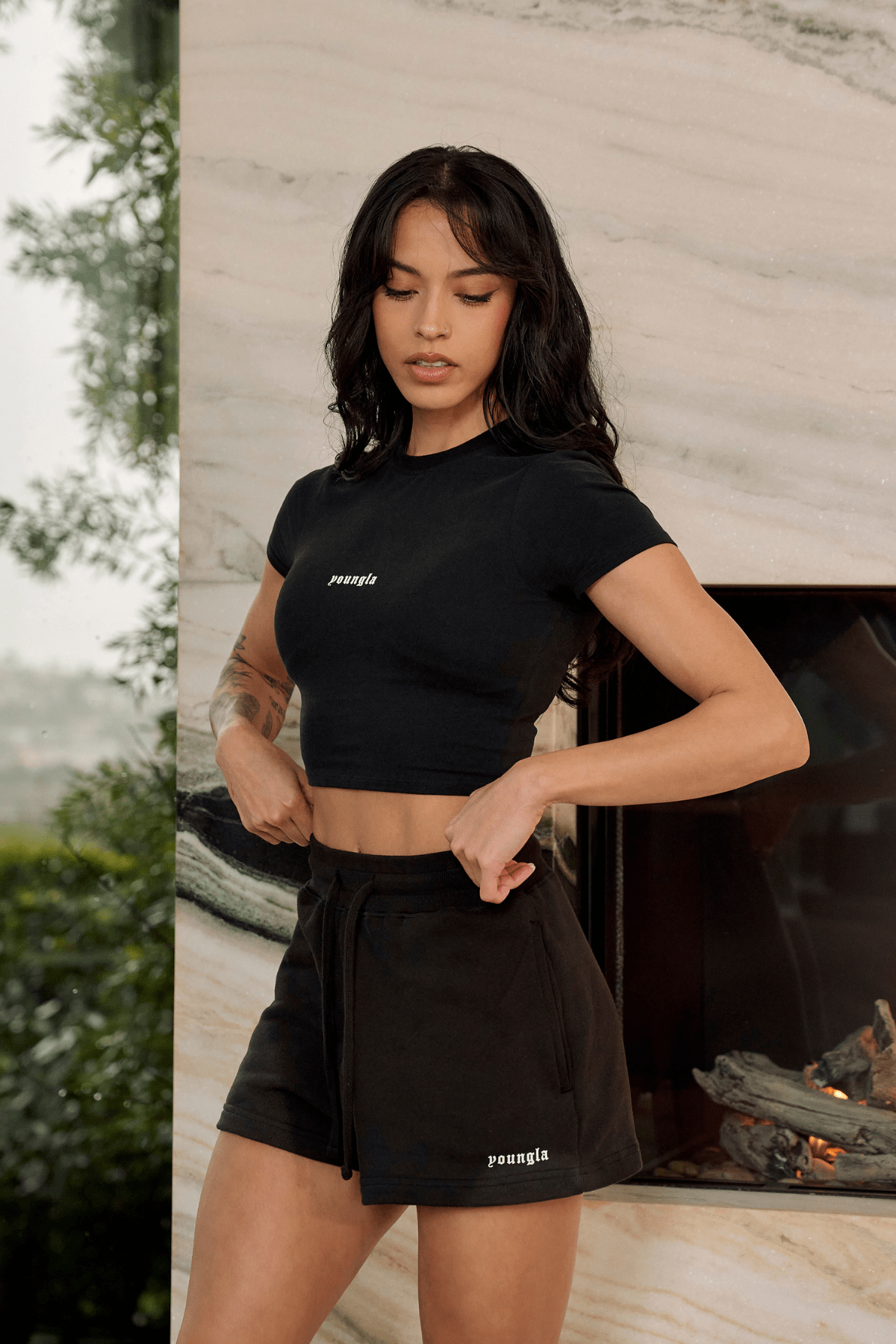 W142 - Love Sets - Terry Shorts