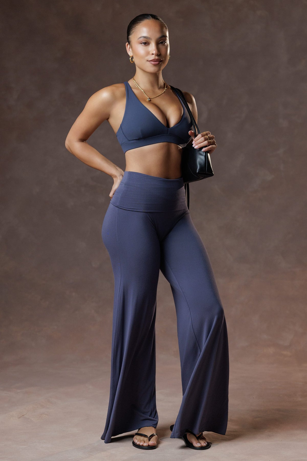 W2380 - Bare Foldover Pants - Short