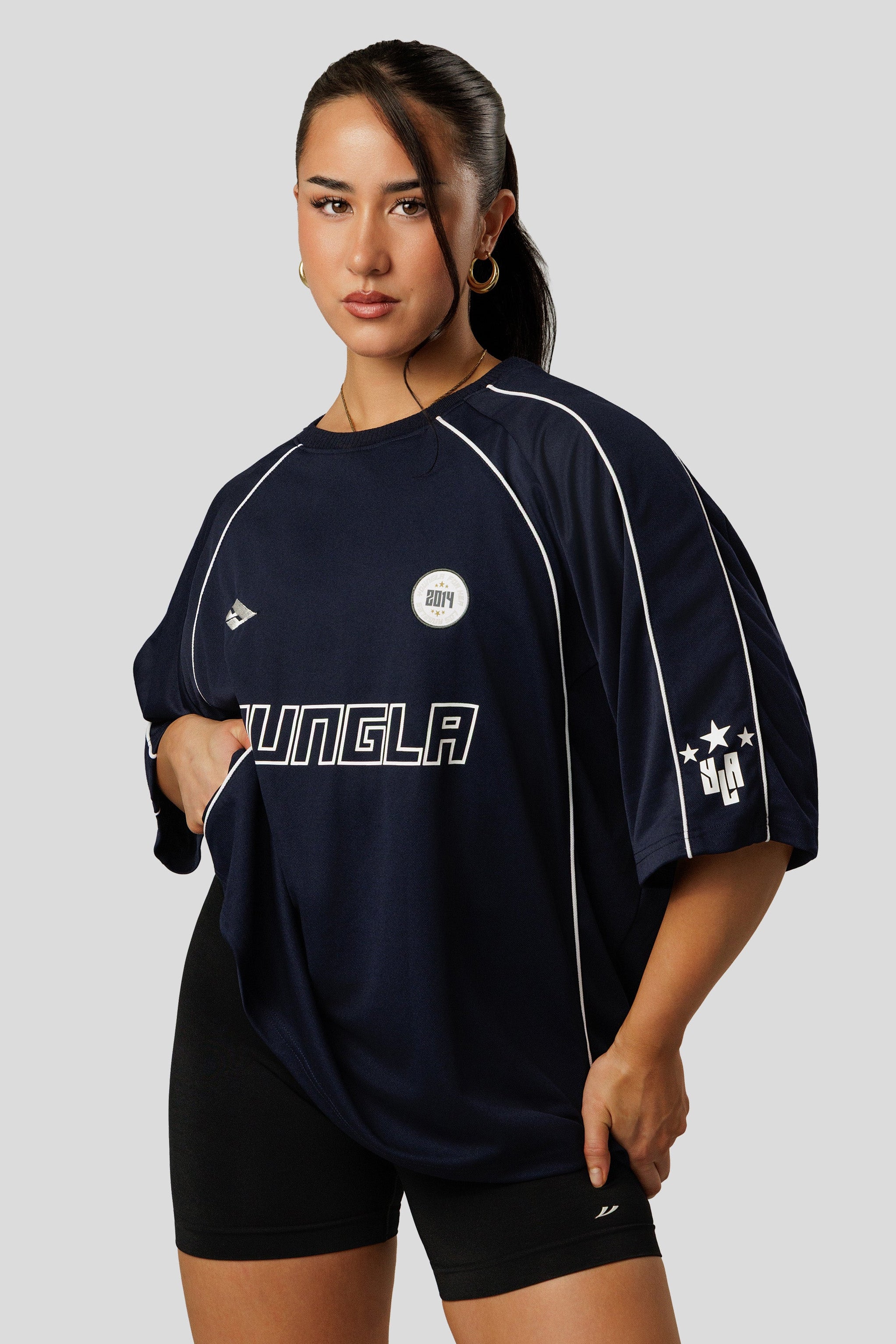 W4329 Oversized Soccer Jersey - July 7th