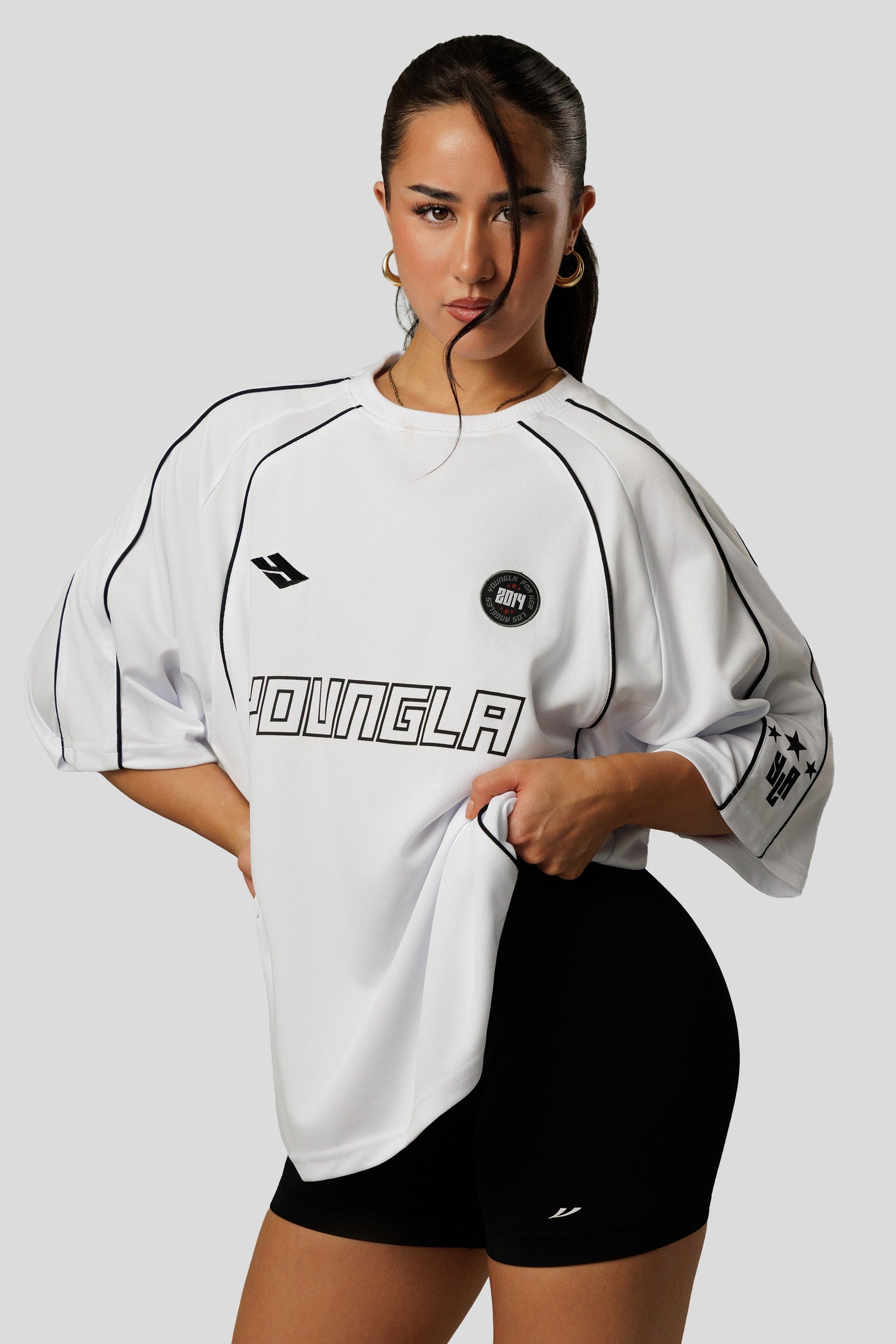 W4329 Oversized Soccer Jersey - July 7th