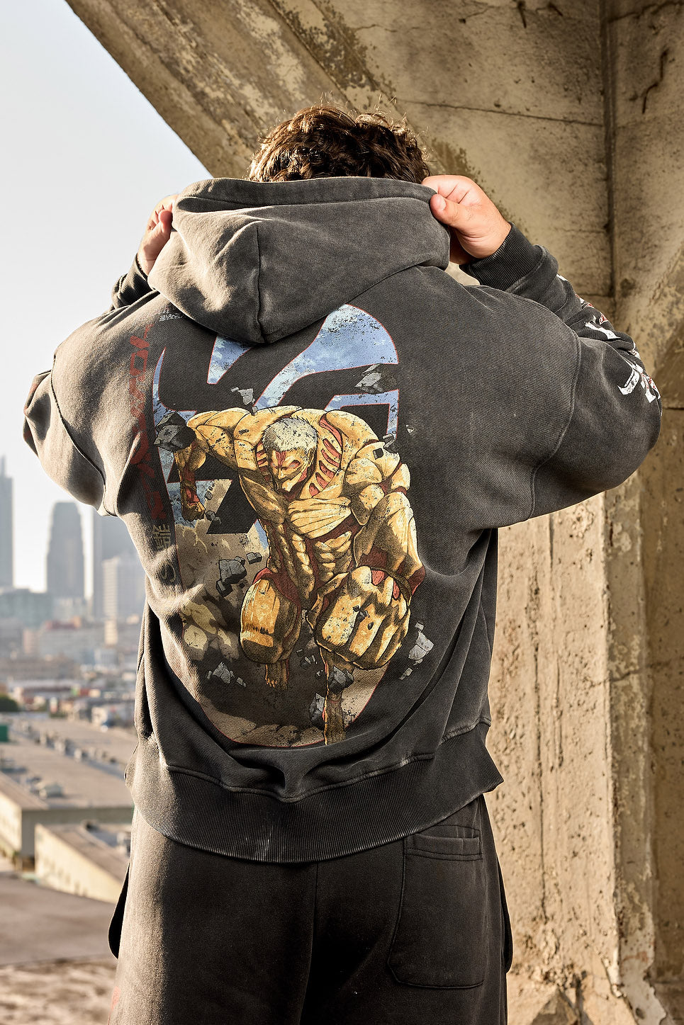 5129 - AOT© x YLA Pullover Hoodies