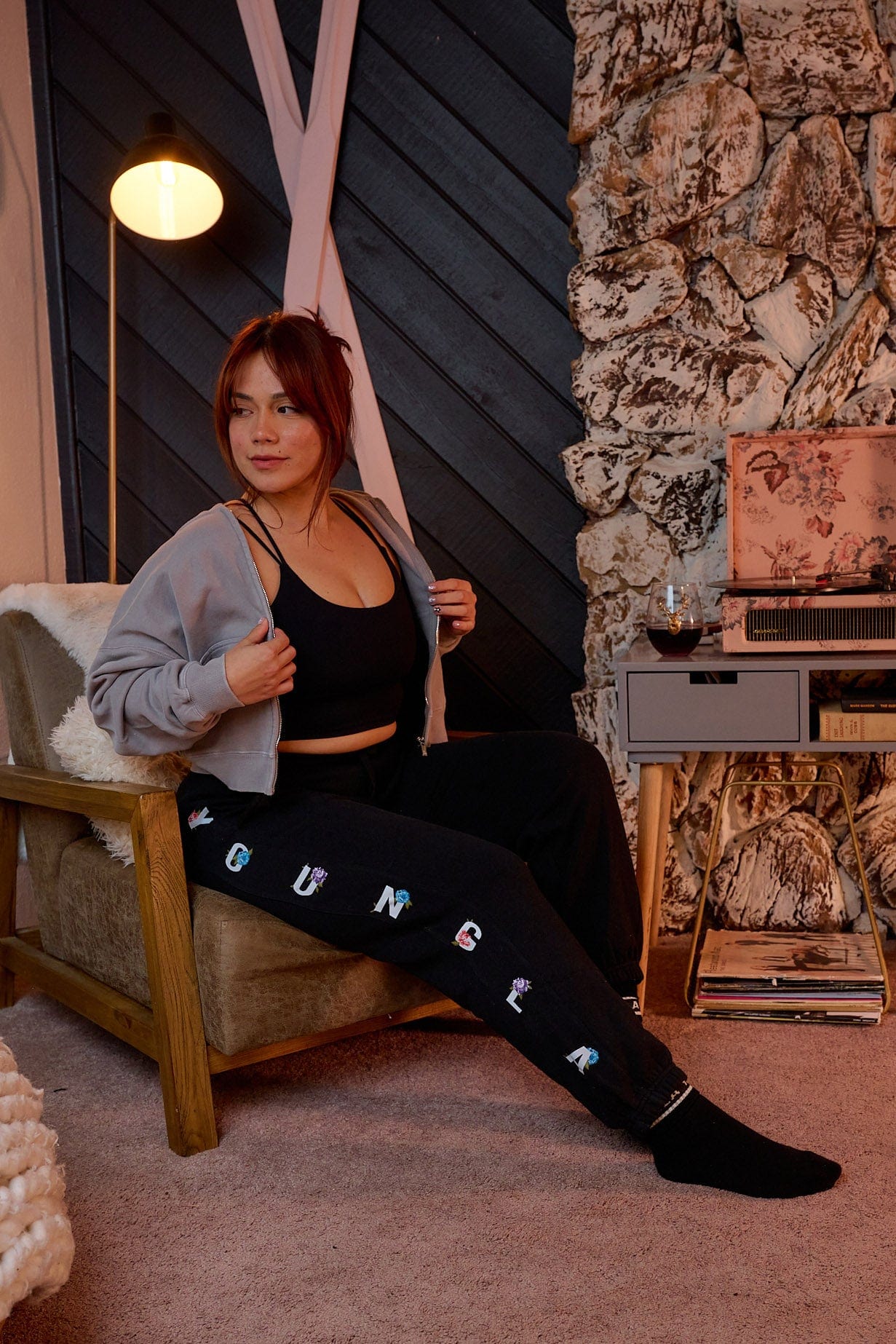 W203 Winter Bloom Joggers