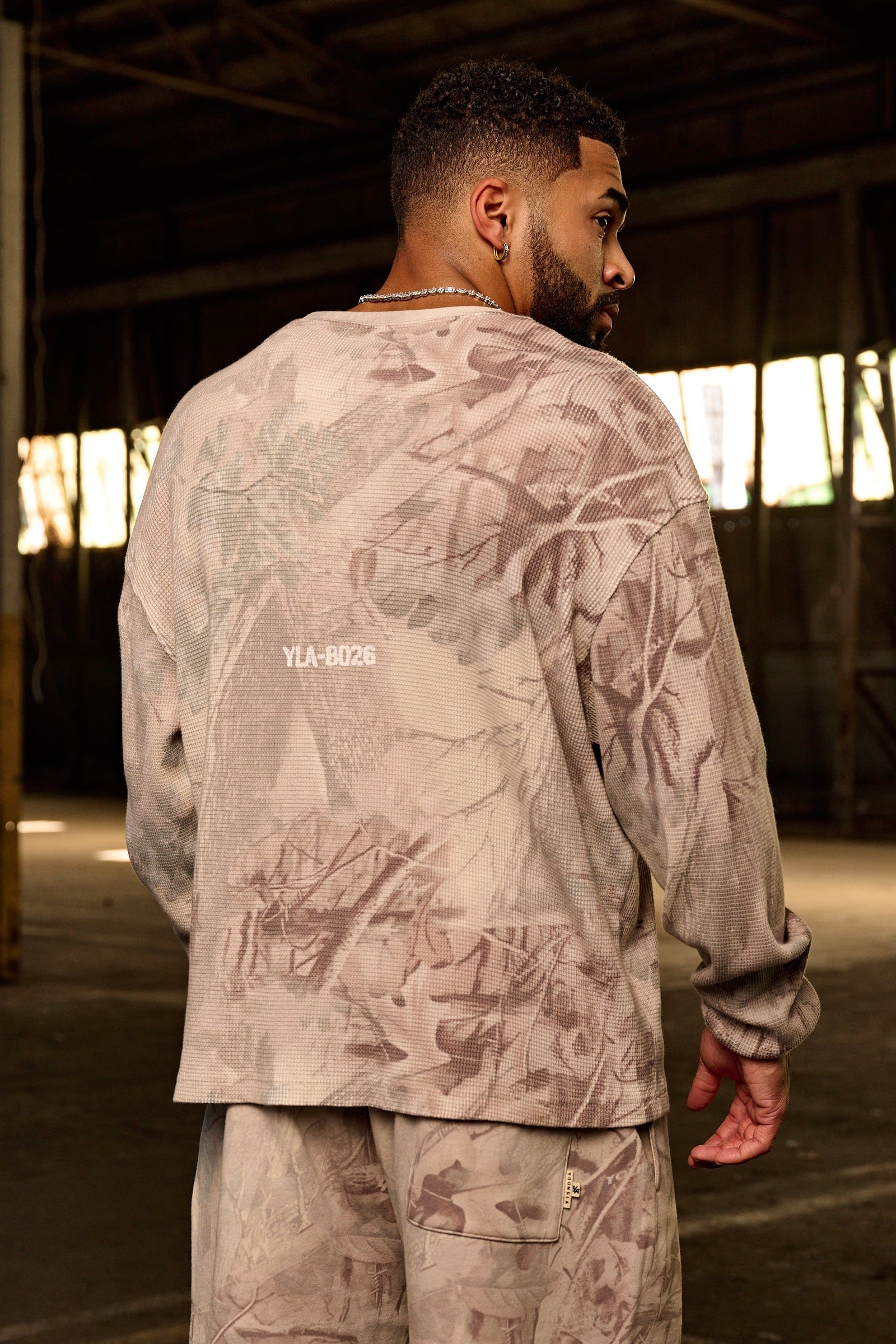8026 - Tree Camo Collection - Thermals for Men's - combines warmth with wearability in Desert Tan