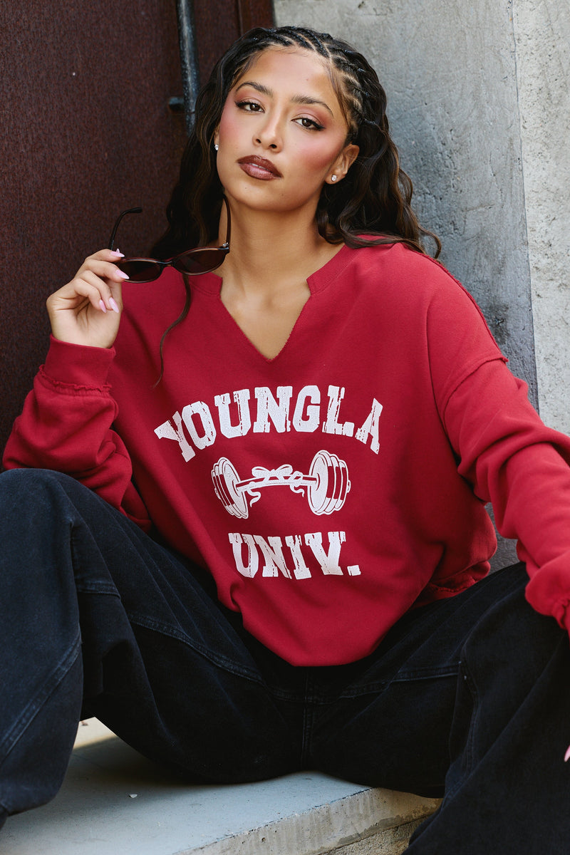 W5159 Rest day crewneck