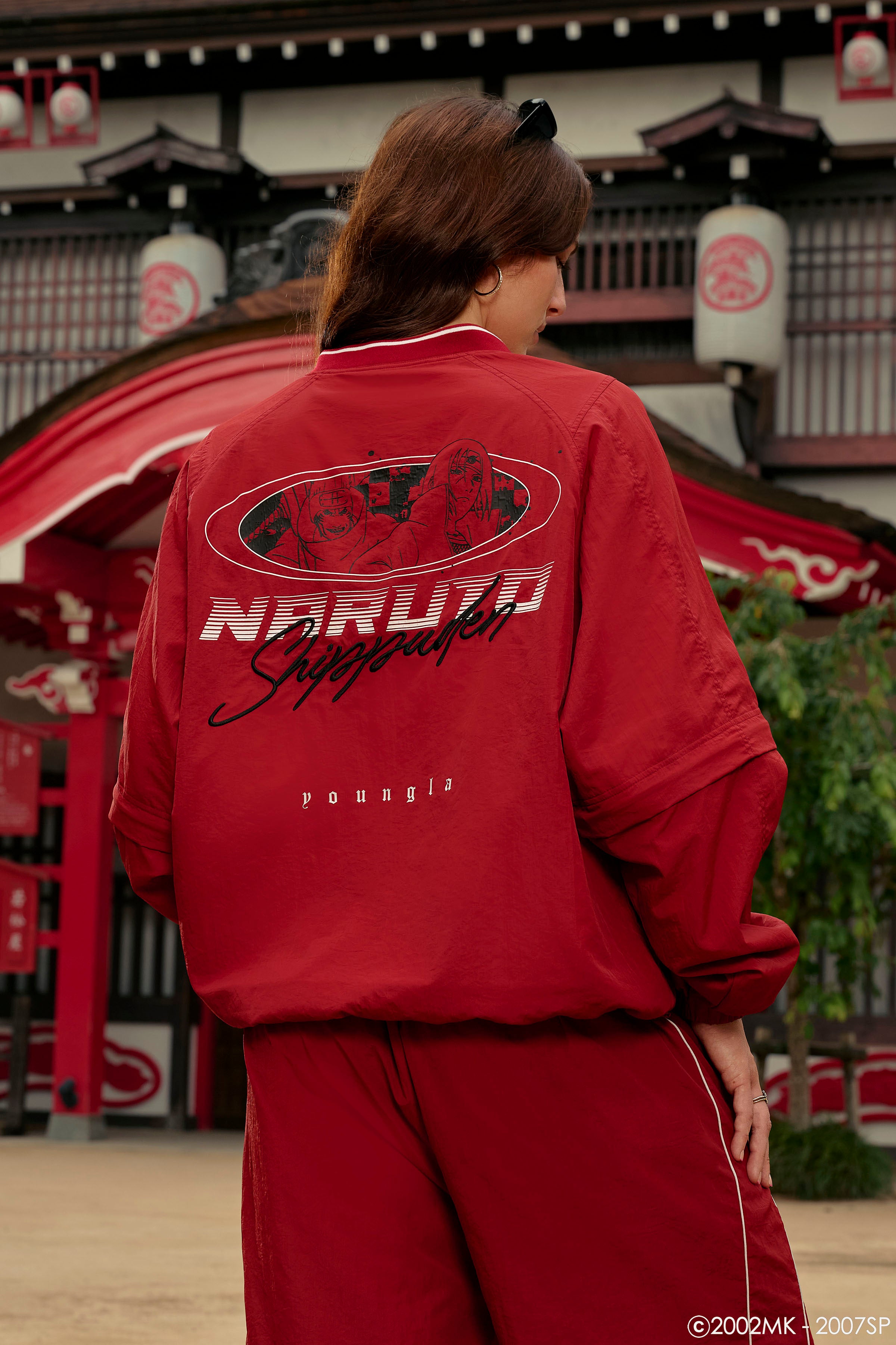 W5224 - Naruto Pullover Windbreaker