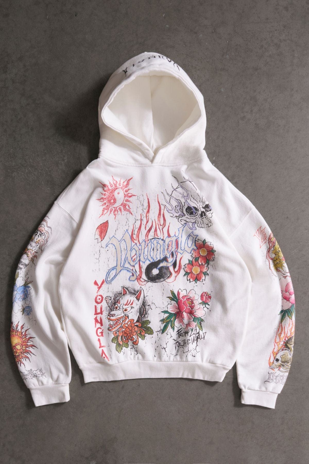 W562 Scribble Hoodie