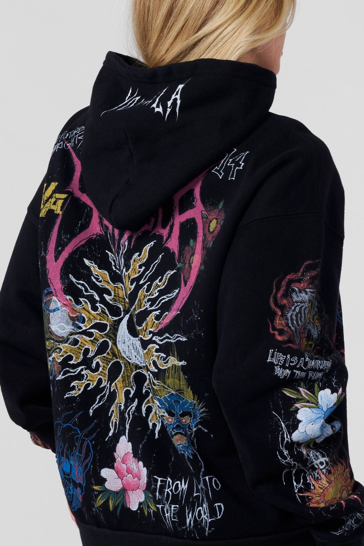 W562 Scribble Hoodie