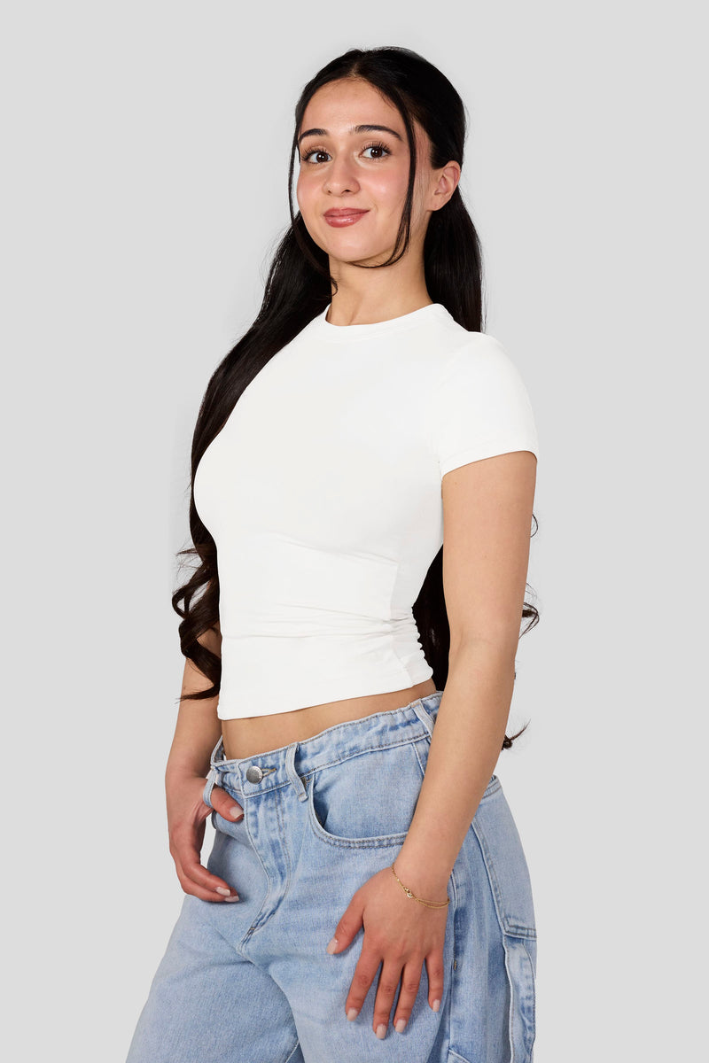 W4279 - Studio Edit Fitted Tee - New Colors
