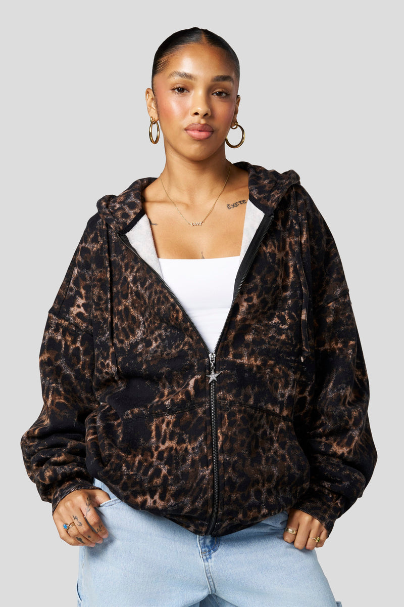 W533 Flashback Zip Hoodie