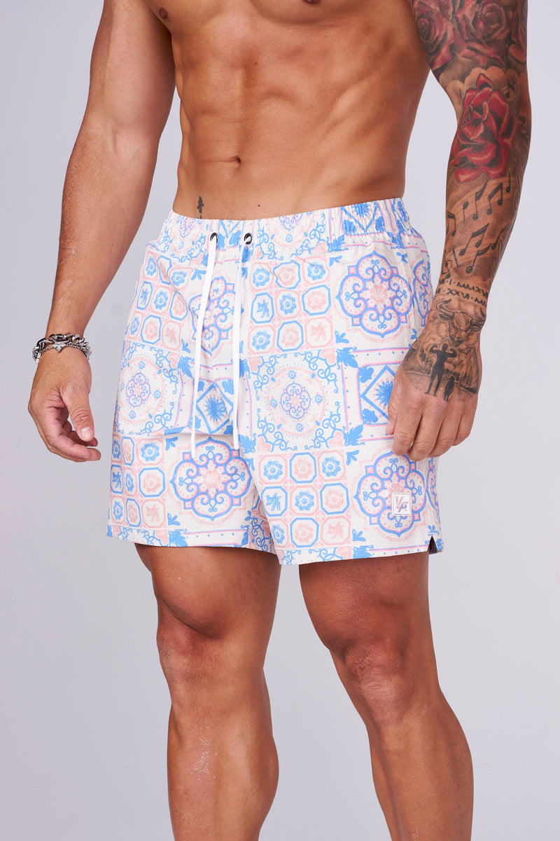 1003 - Mosaic Swim Shorts