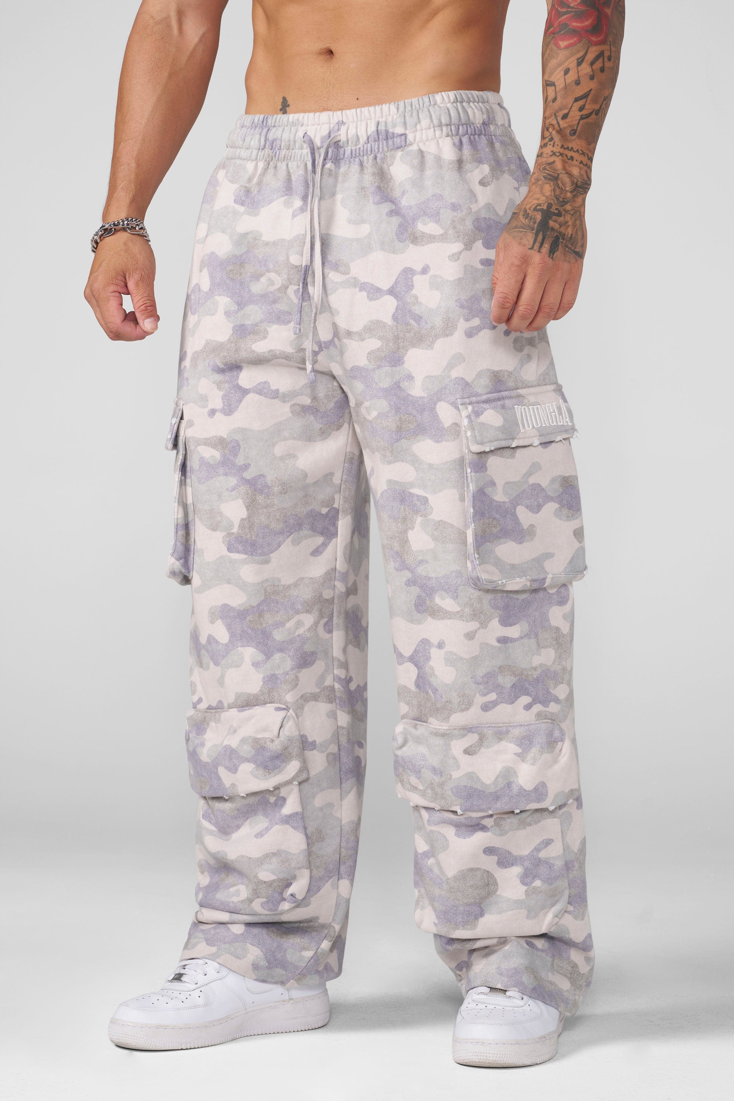 2033 - Heritage Camo Cargo Sweats