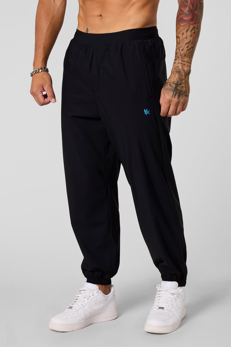 2045 - Ultimate Workout Joggers for mens with loose fits and Lightweight and breathable fabric in colour Black