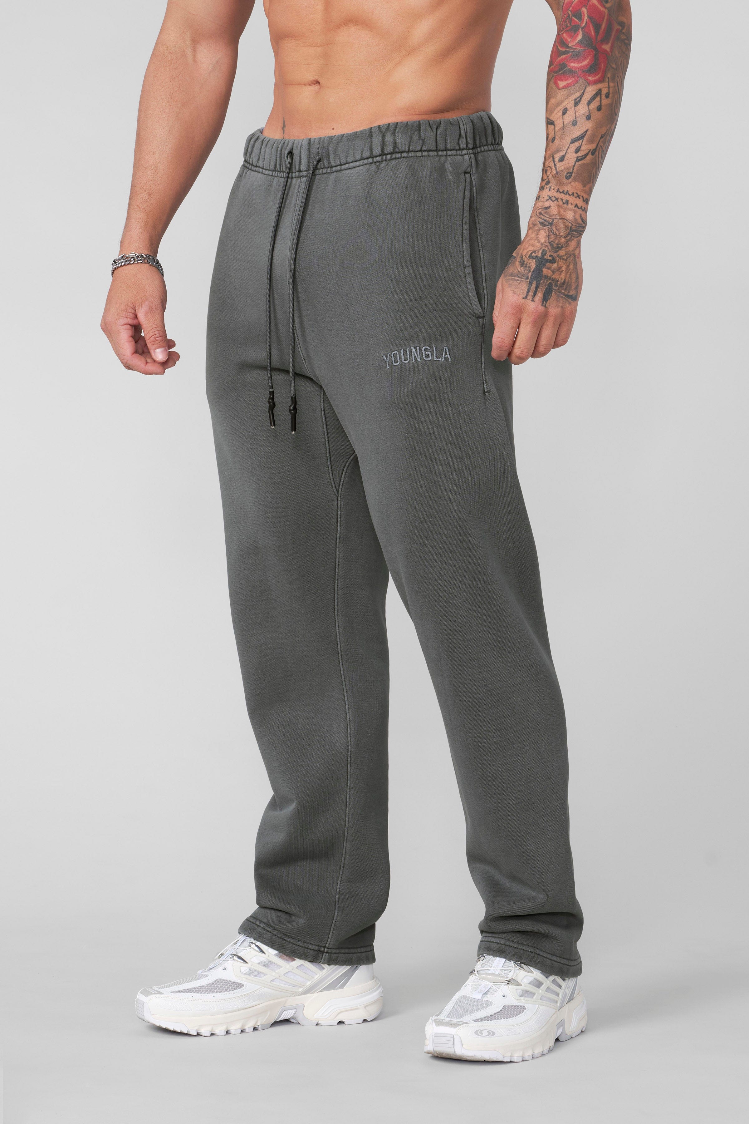 2078 - Minimal No Cuff Joggers