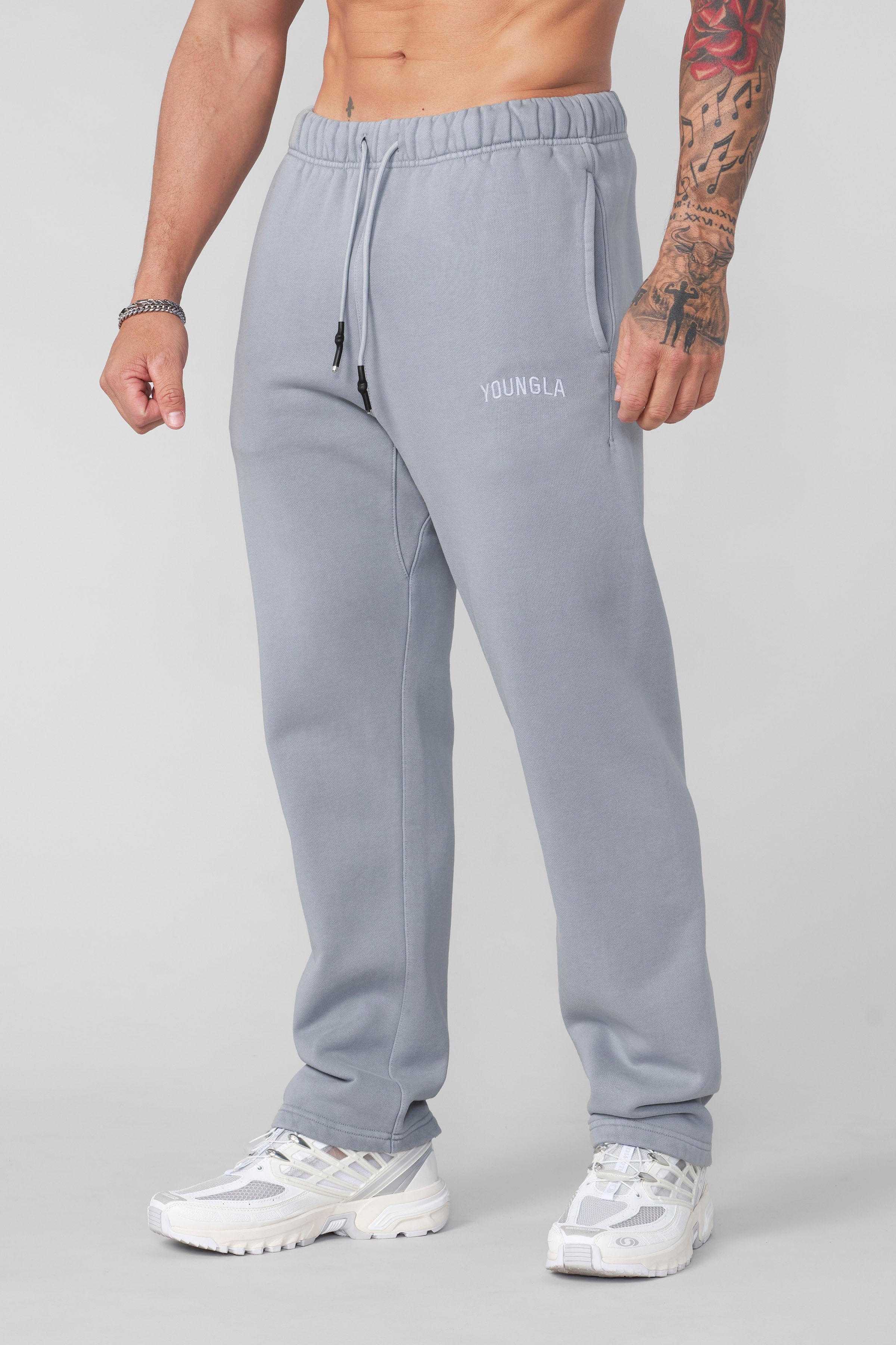 2078 - Minimal No Cuff Joggers – YoungLA-EU