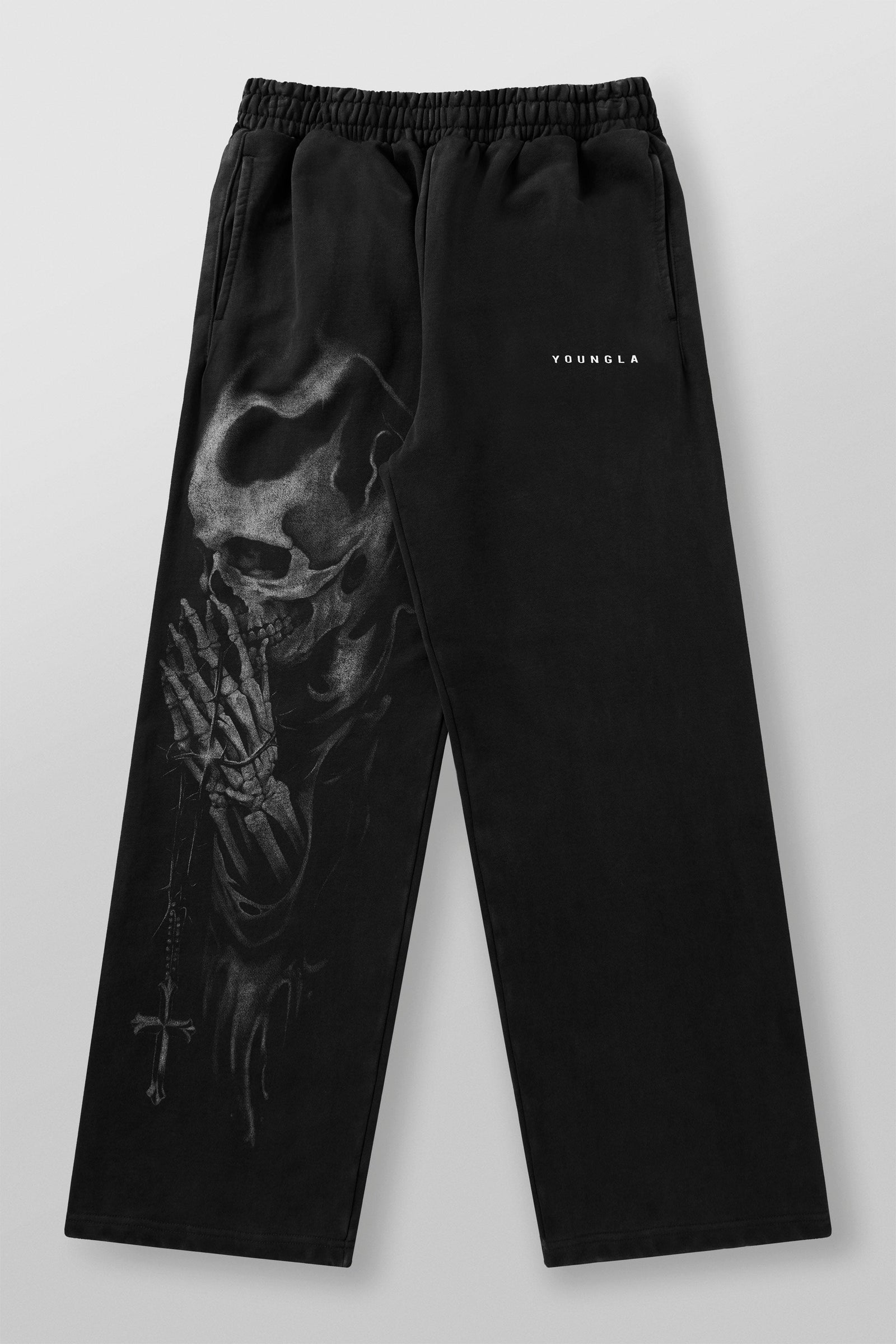 Mineral Wash Joggers - Black main image 0