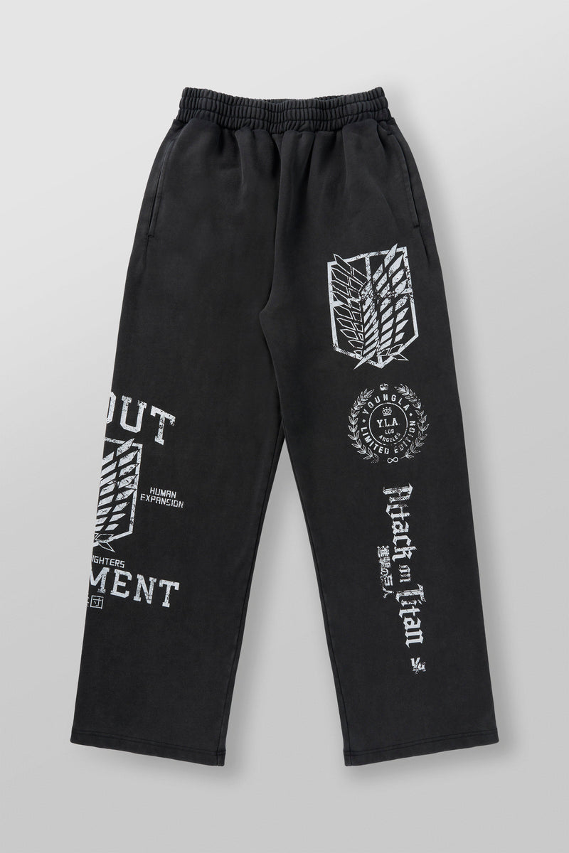 2128 - AOT©  x YLA Baggy Joggers
