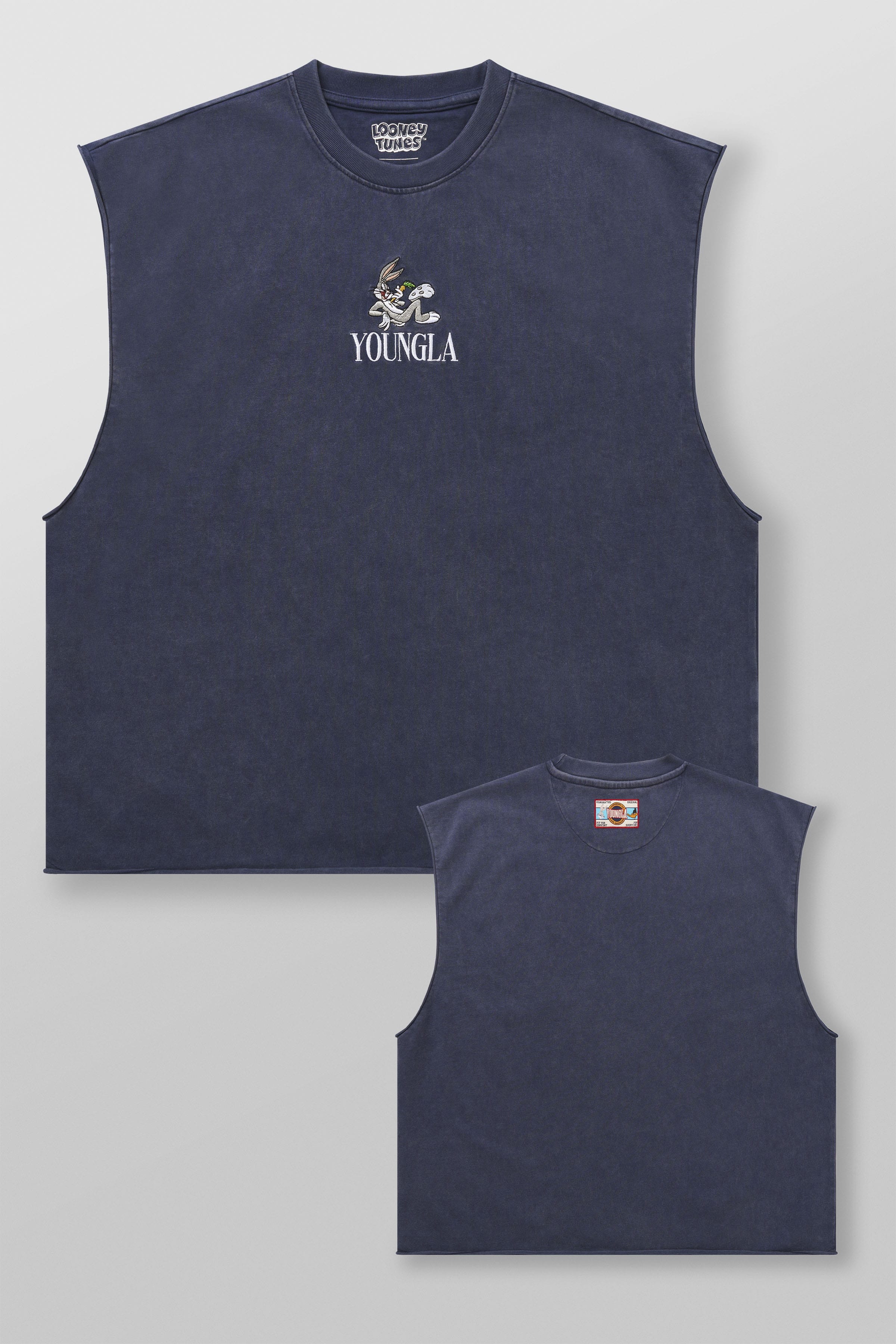 3107 - Looney Tunes Embroidered Cut-offs - July 7th