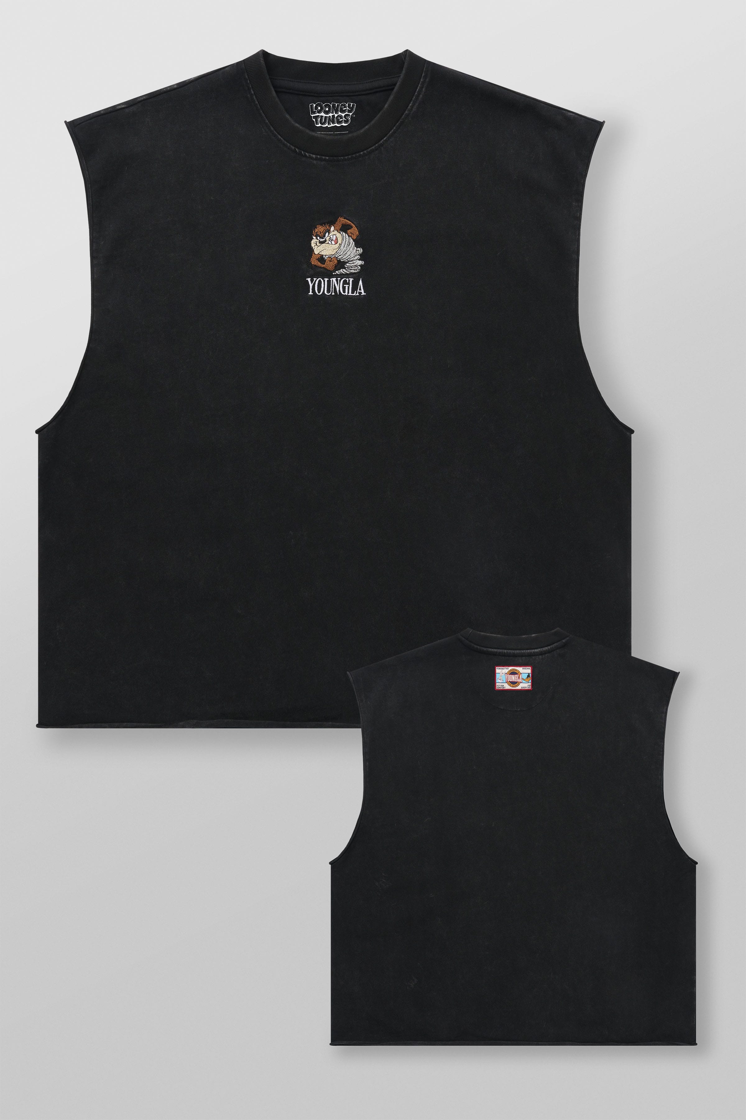 3107 - Looney Tunes Embroidered Cut-offs - July 7th