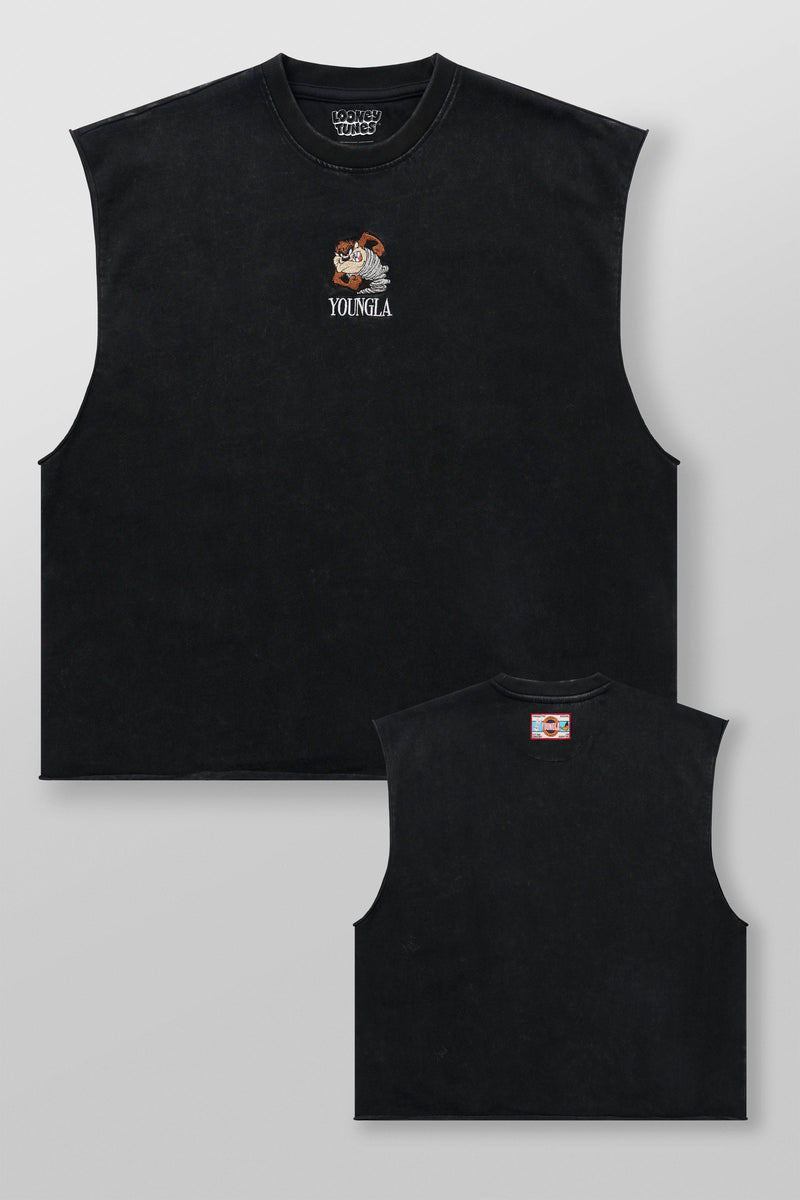 3107 - Looney Tunes Embroidered Cut-offs