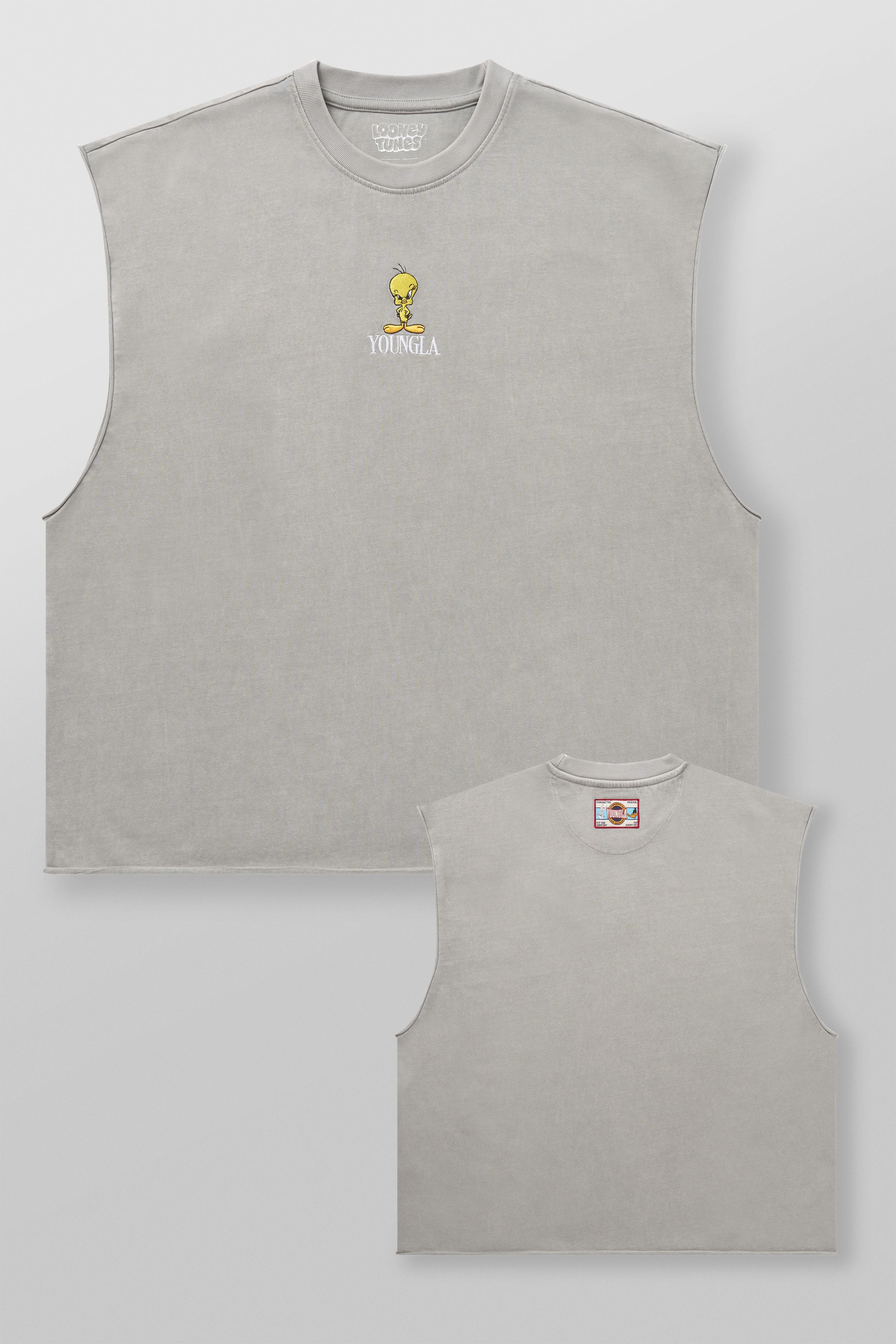 3107 - Looney Tunes Embroidered Cut-offs - July 7th
