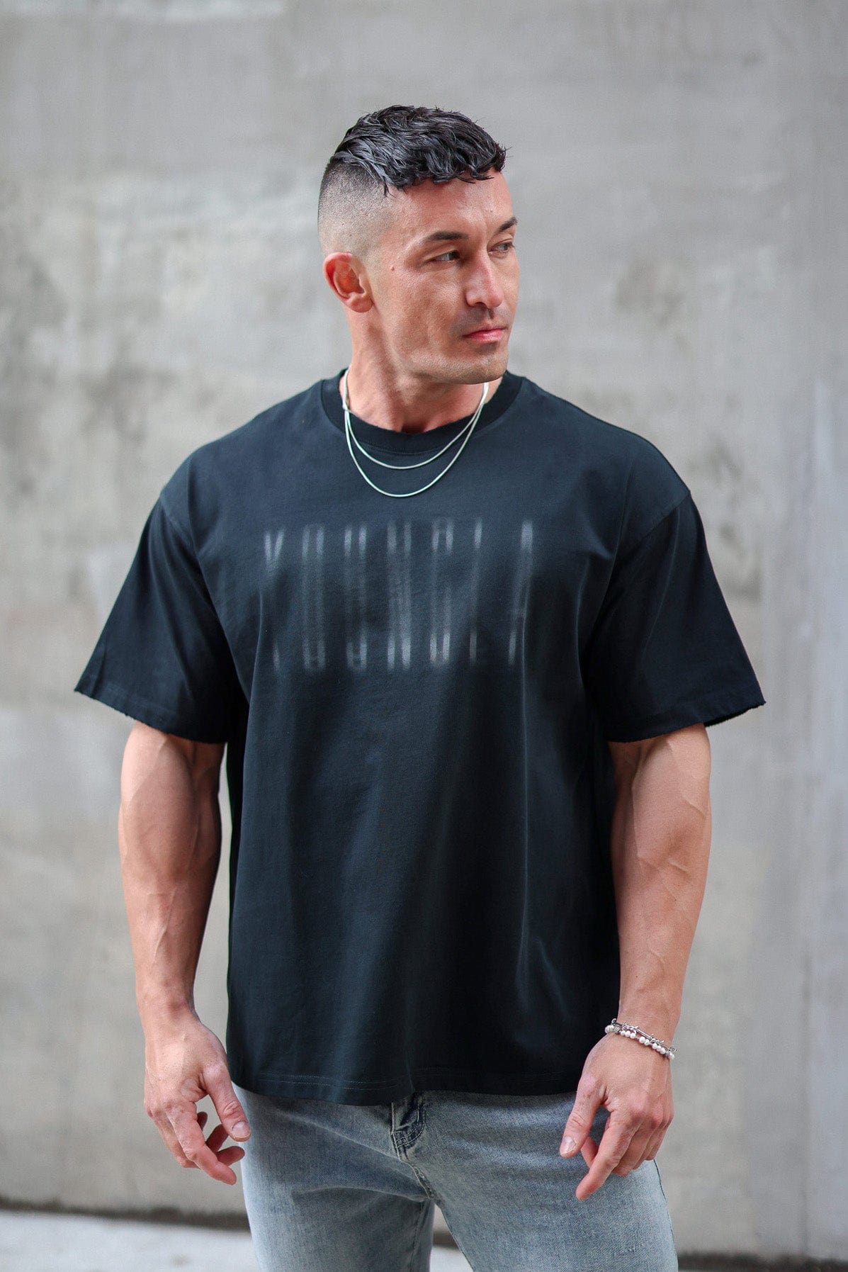 4075 - Blurry Heavyweight Tee