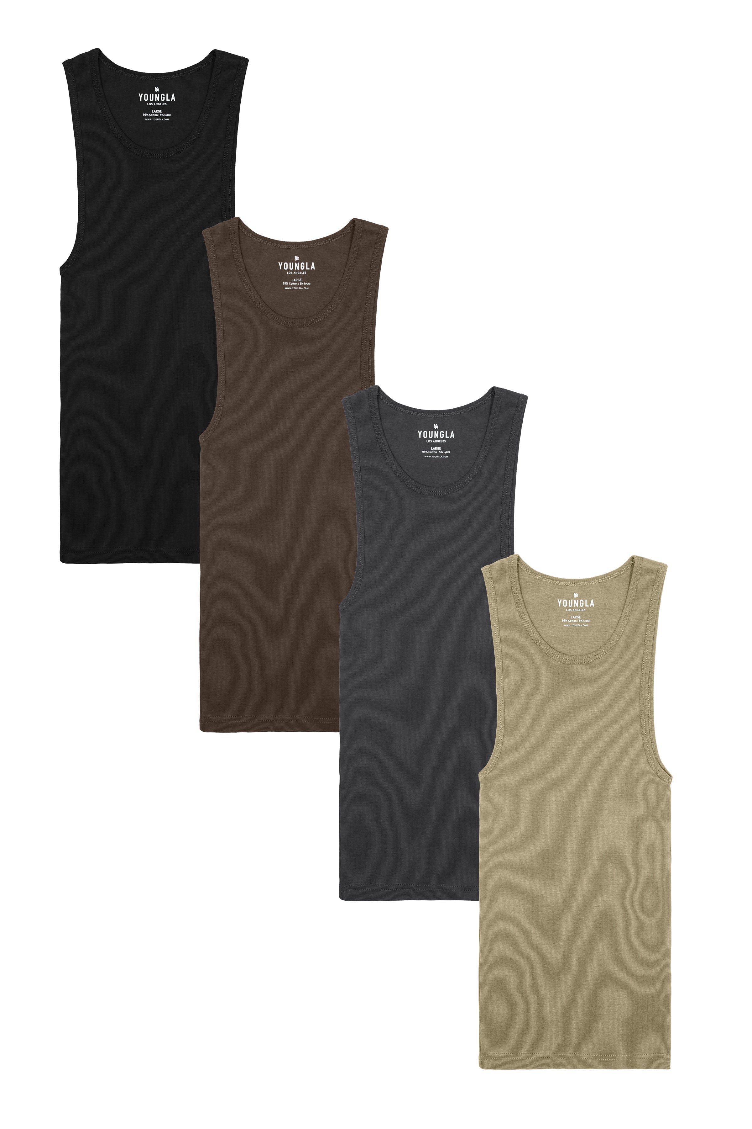 YOUNGLA sold Earthy Tank Tops