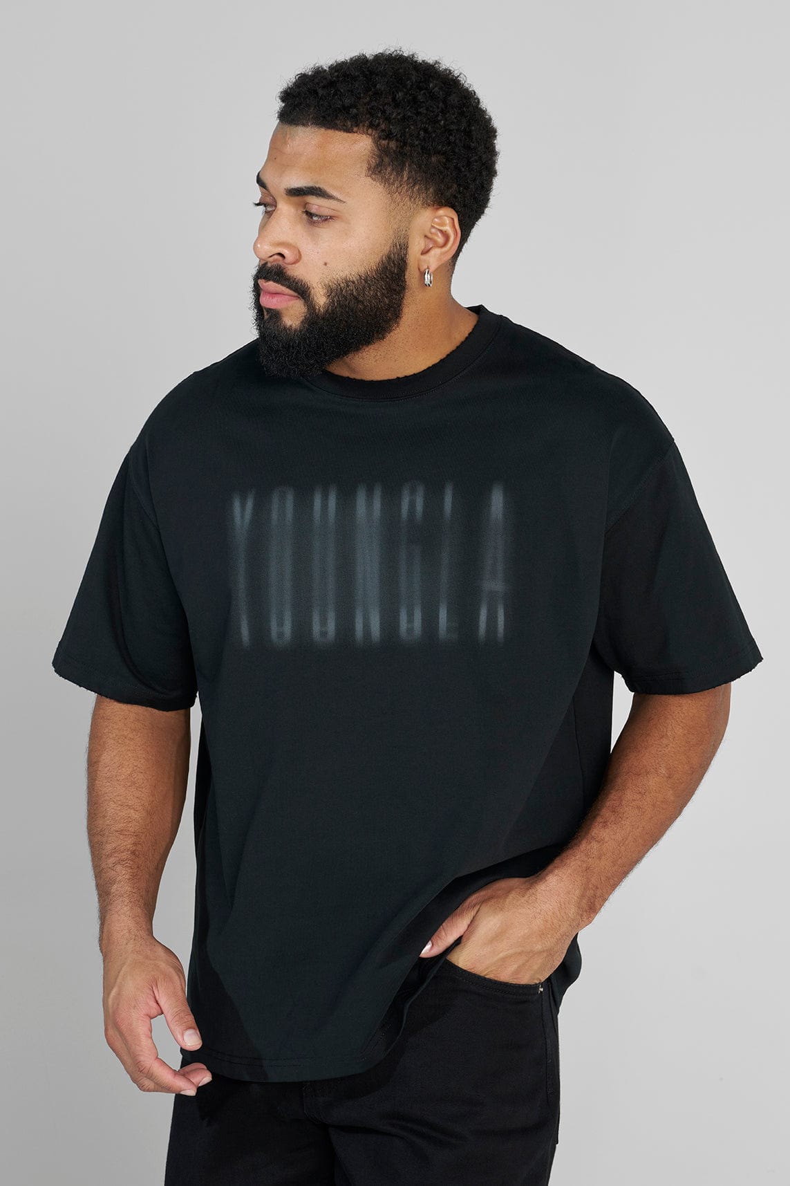 4075 - Blurry Heavyweight Tee