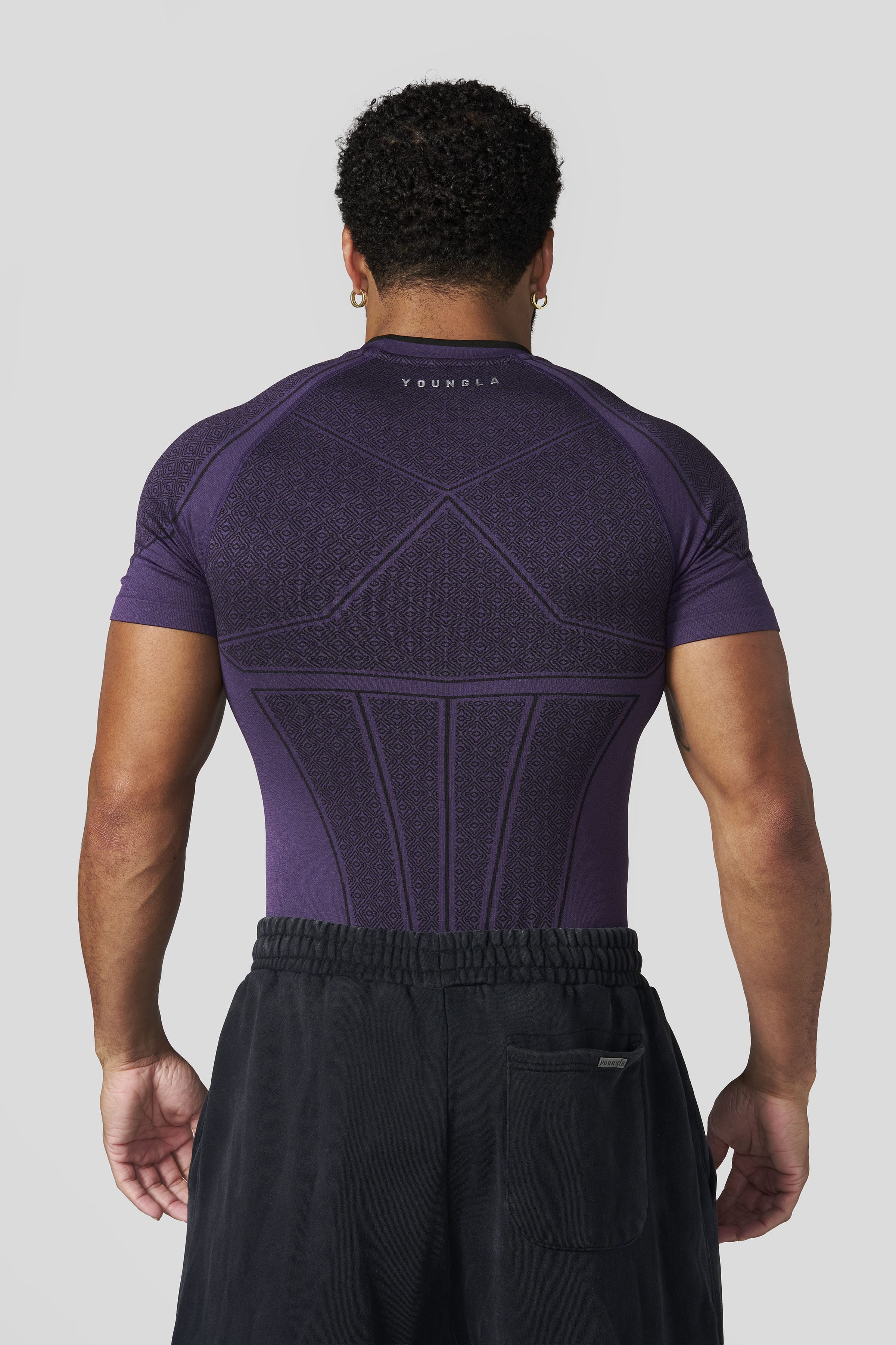 4259 - Batman Compression Tees - Purple Limited Edition - APP ONLY - August 24th